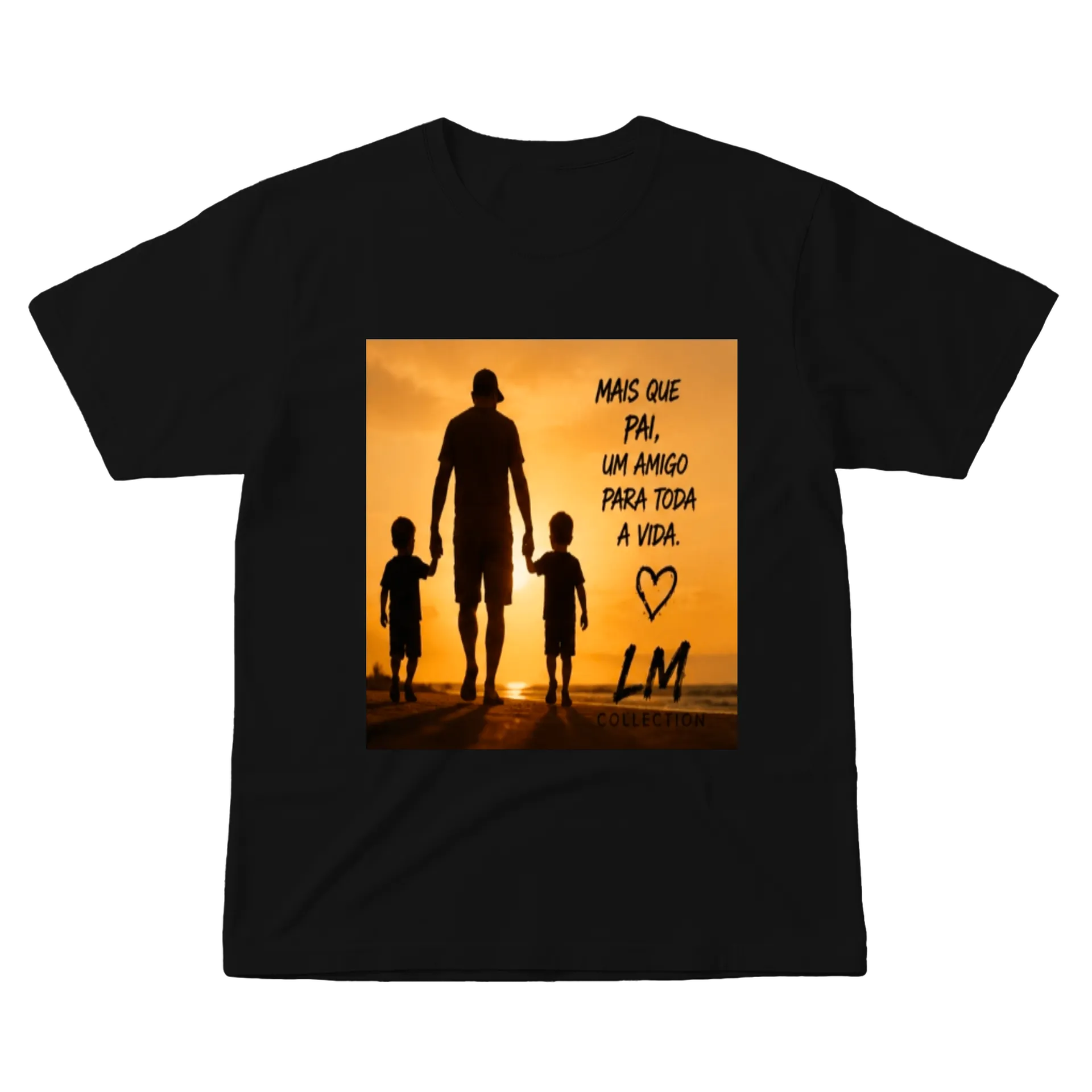Camiseta Mais Que Pai 100% Algodão - Imagem 1