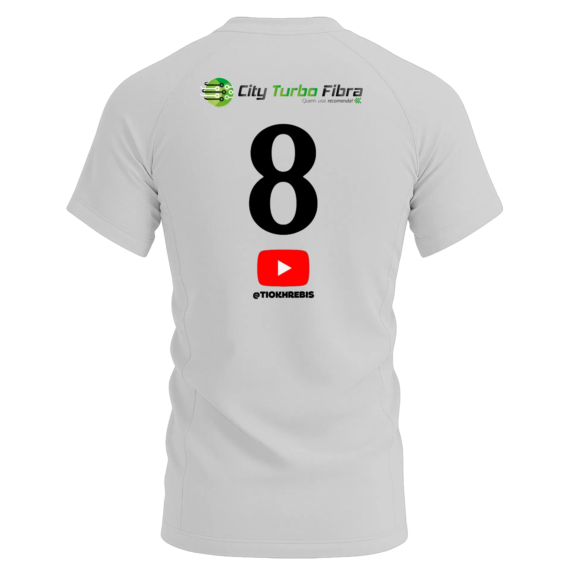 Camiseta Dry Fit Estampa Oficial streaming 100% Polyester - Imagem 2