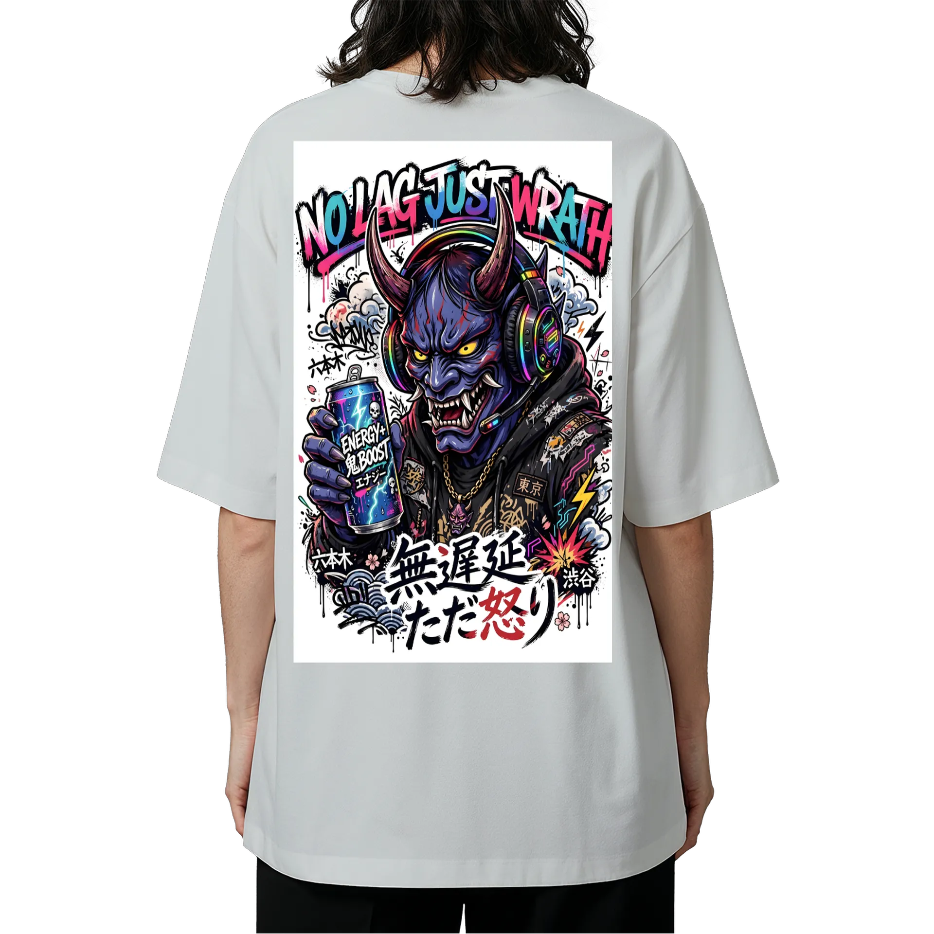 Camiseta Oversized no Lag just - Imagem 5