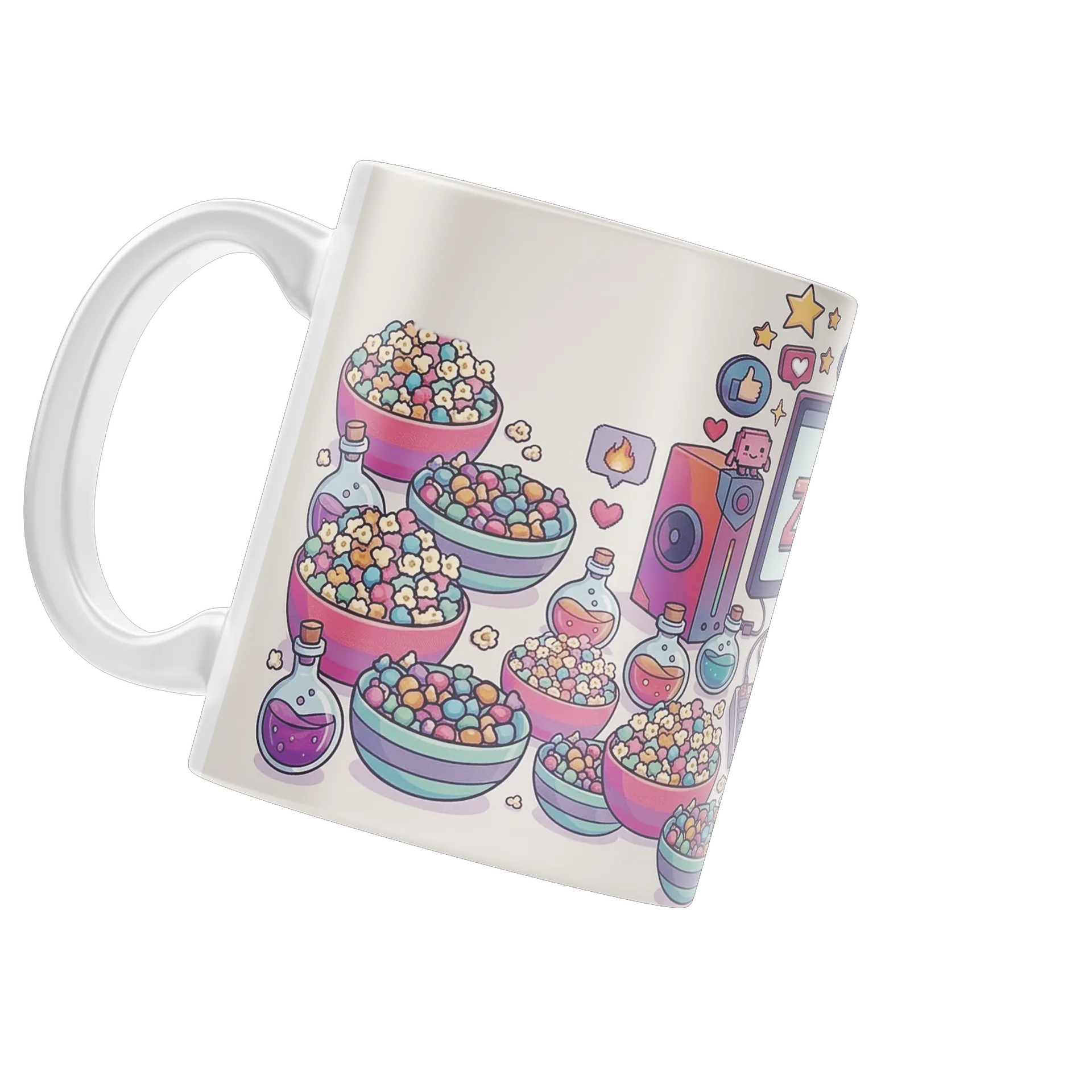 Caneca Zayori Club - Cozy Gamer & Cats - Imagem 3