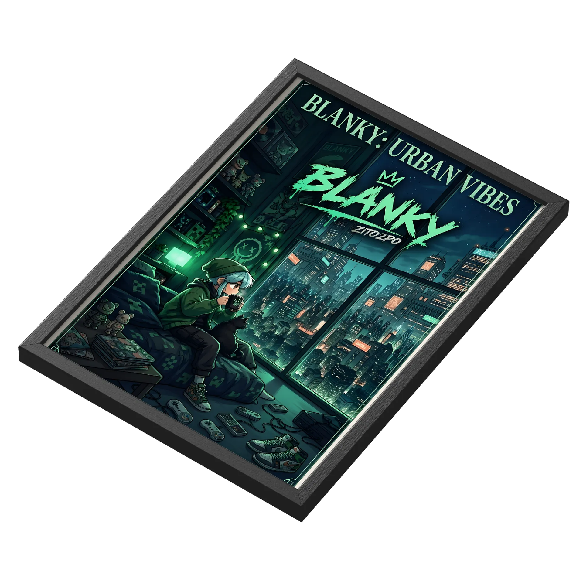 Poster Blanky: Urban Vibes Com Vidro de Blankyzito2p0 — imagem 3 de 3