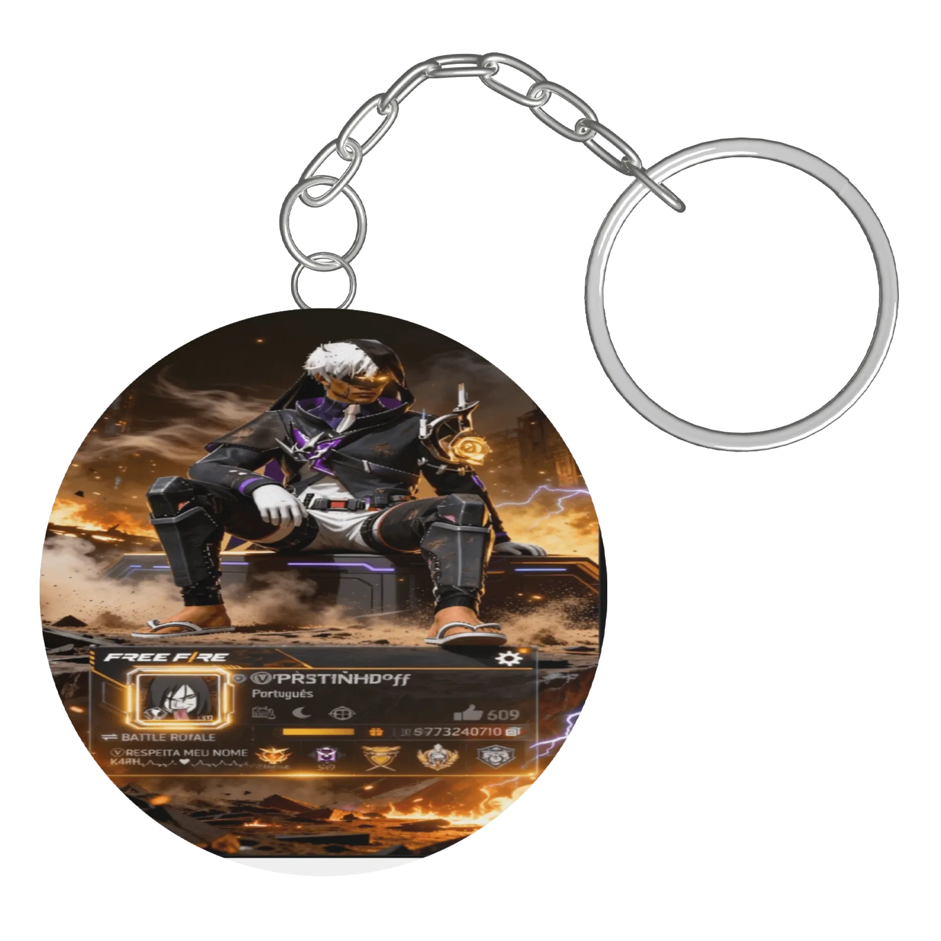 Chaveiro personalizado de Jhonny 