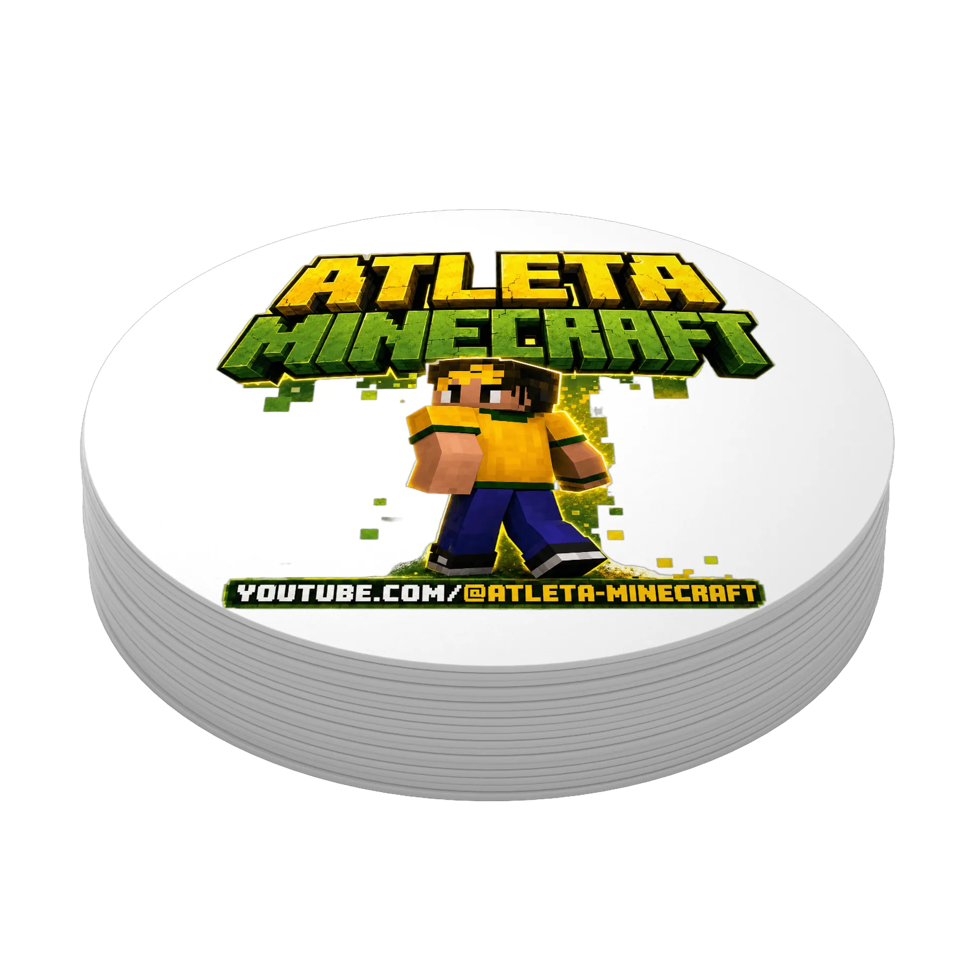 Porta-Copos Oficial Atleta Minecraft | Colecionável - Imagem 4