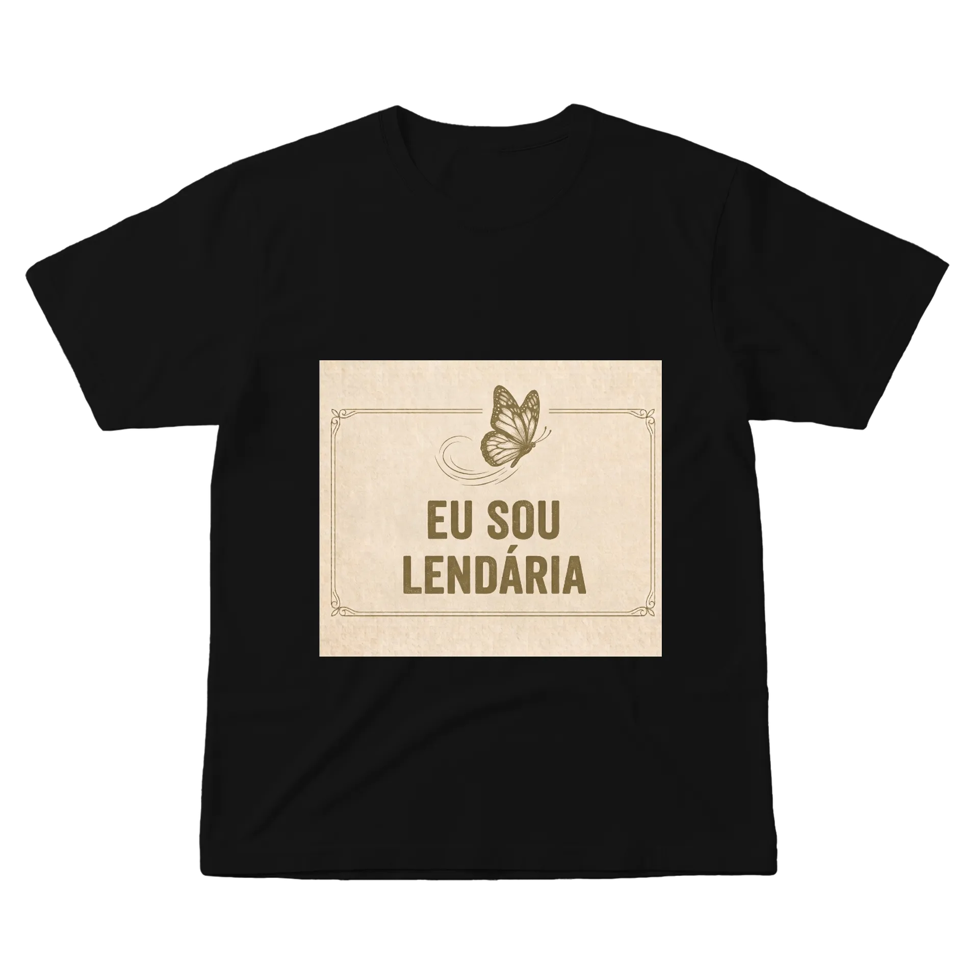 Camiseta personalizada Lendária borboleta  de Carla Neto  — imagem 1 de 6