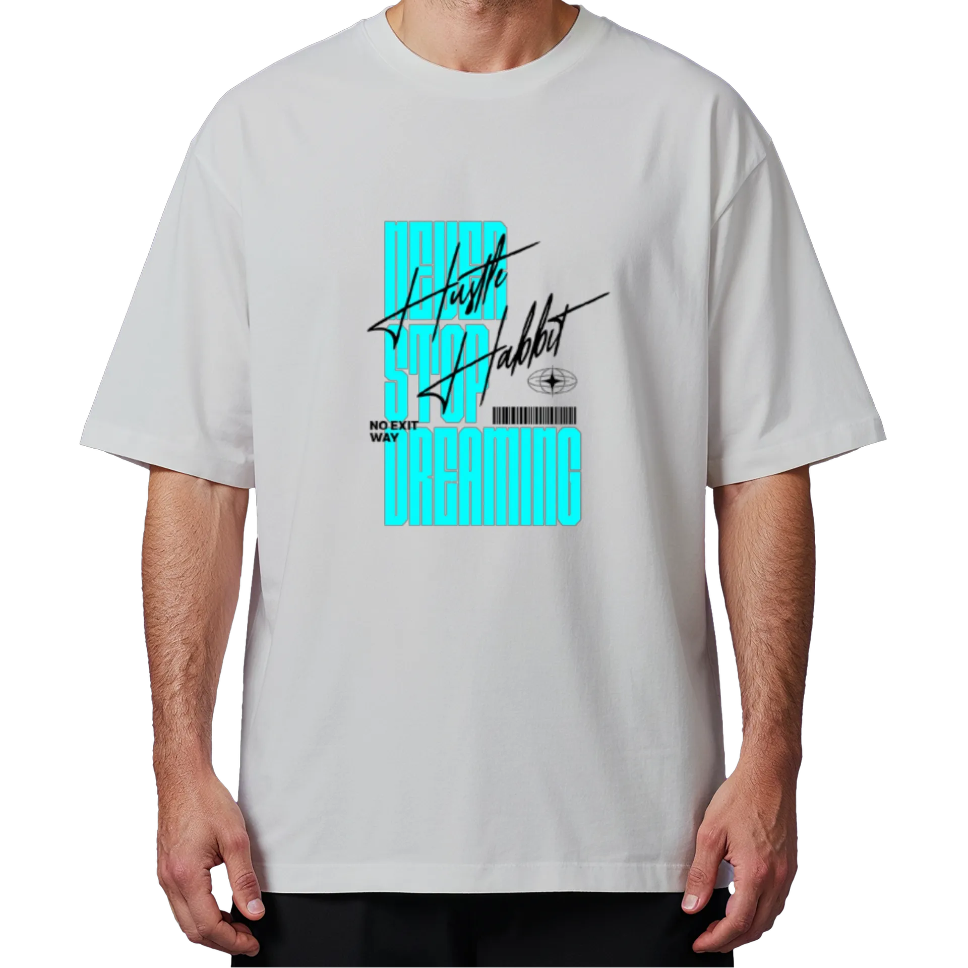 Camiseta Oversized CMB "NSD" - Branco - Imagem 4