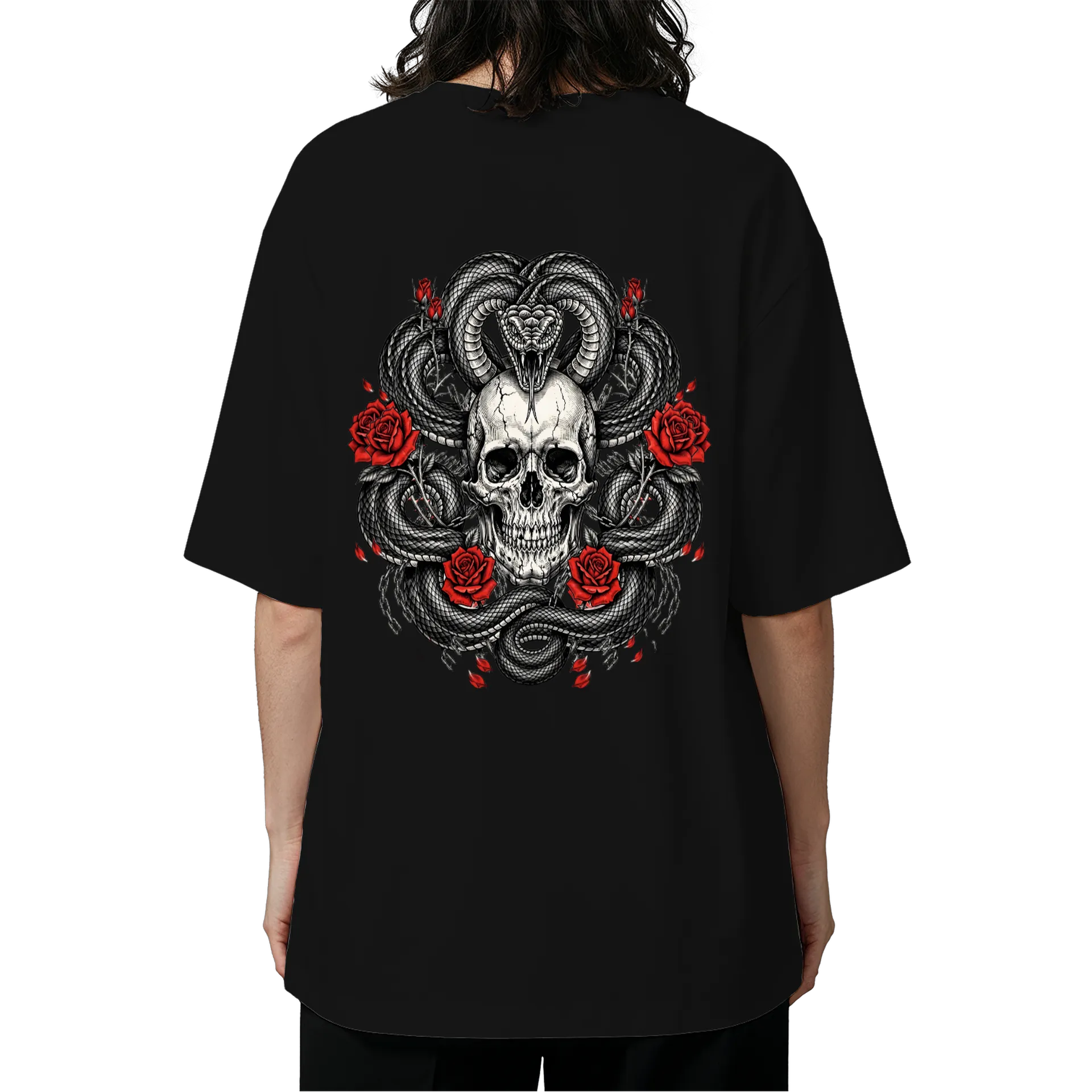 Camiseta Oversized caveira  - Imagem 5