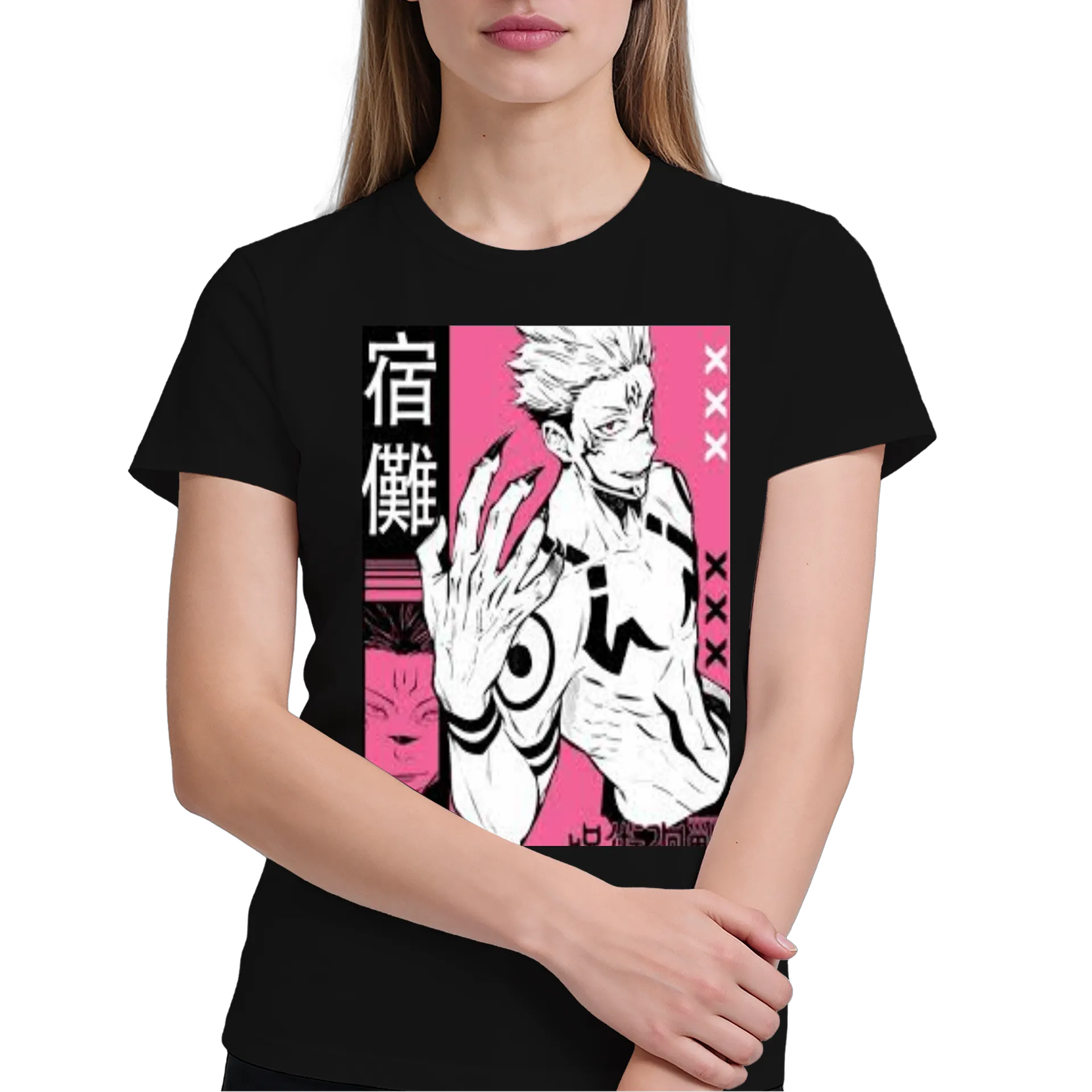 Camiseta Estampa Personagem Estilo Manga 100% Algodão - Imagem 4