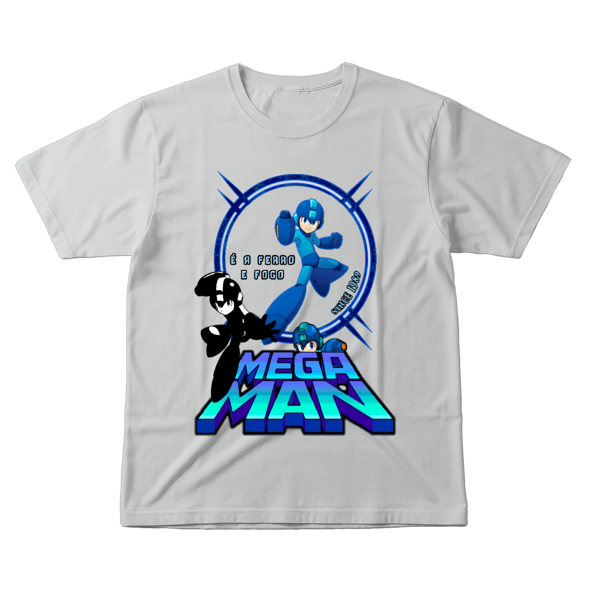 Camiseta (unissex) Megaman - Imagem 1