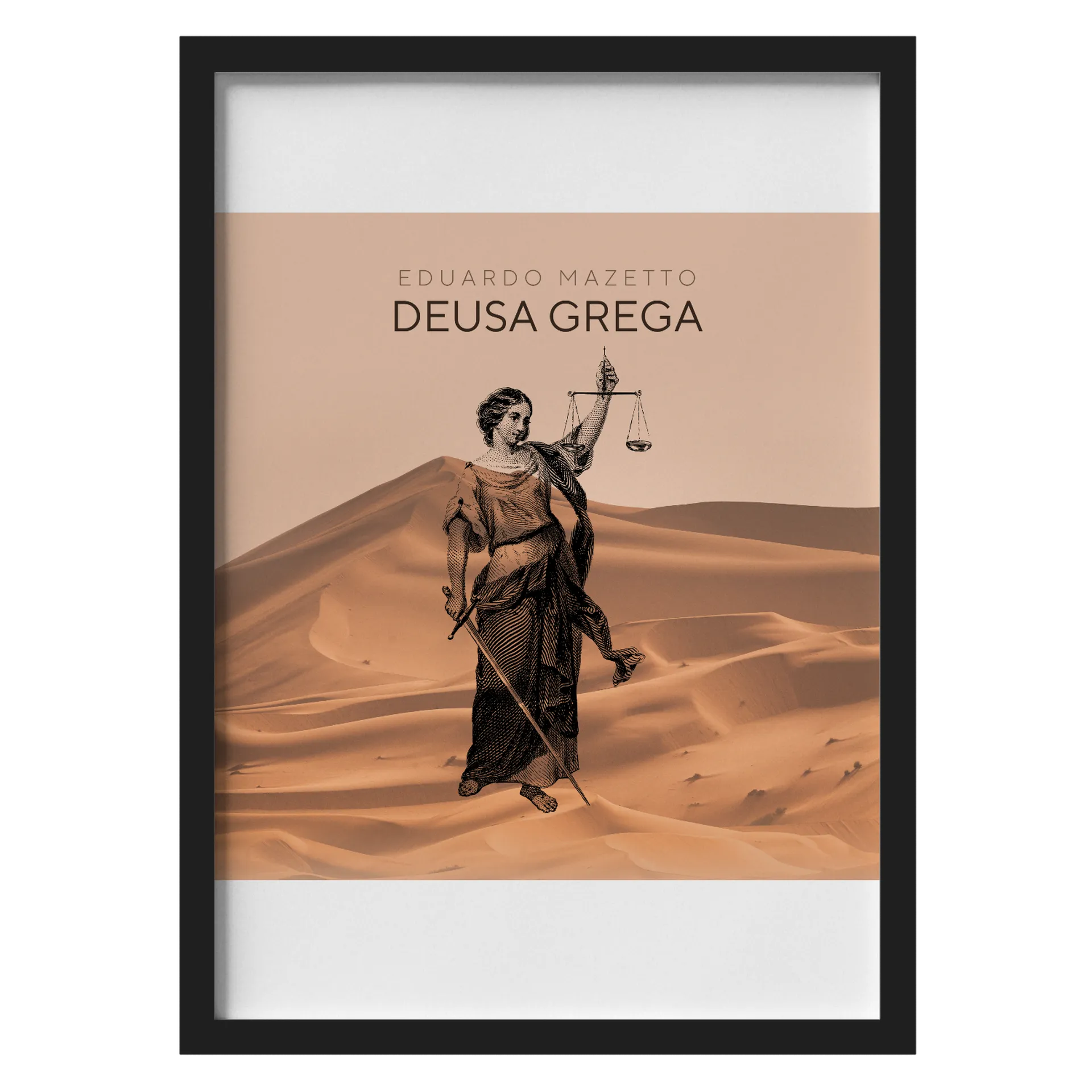 Quadro A3 DEUSA GREGA - Imagem 1