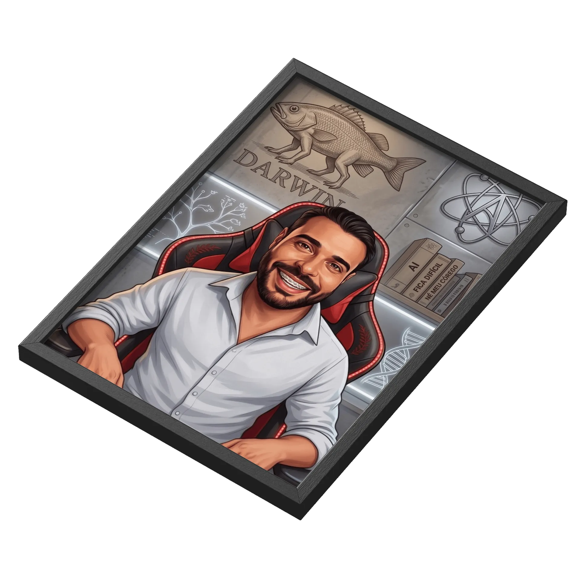 Quadro A3 personalizado Miranda - Imagem 3