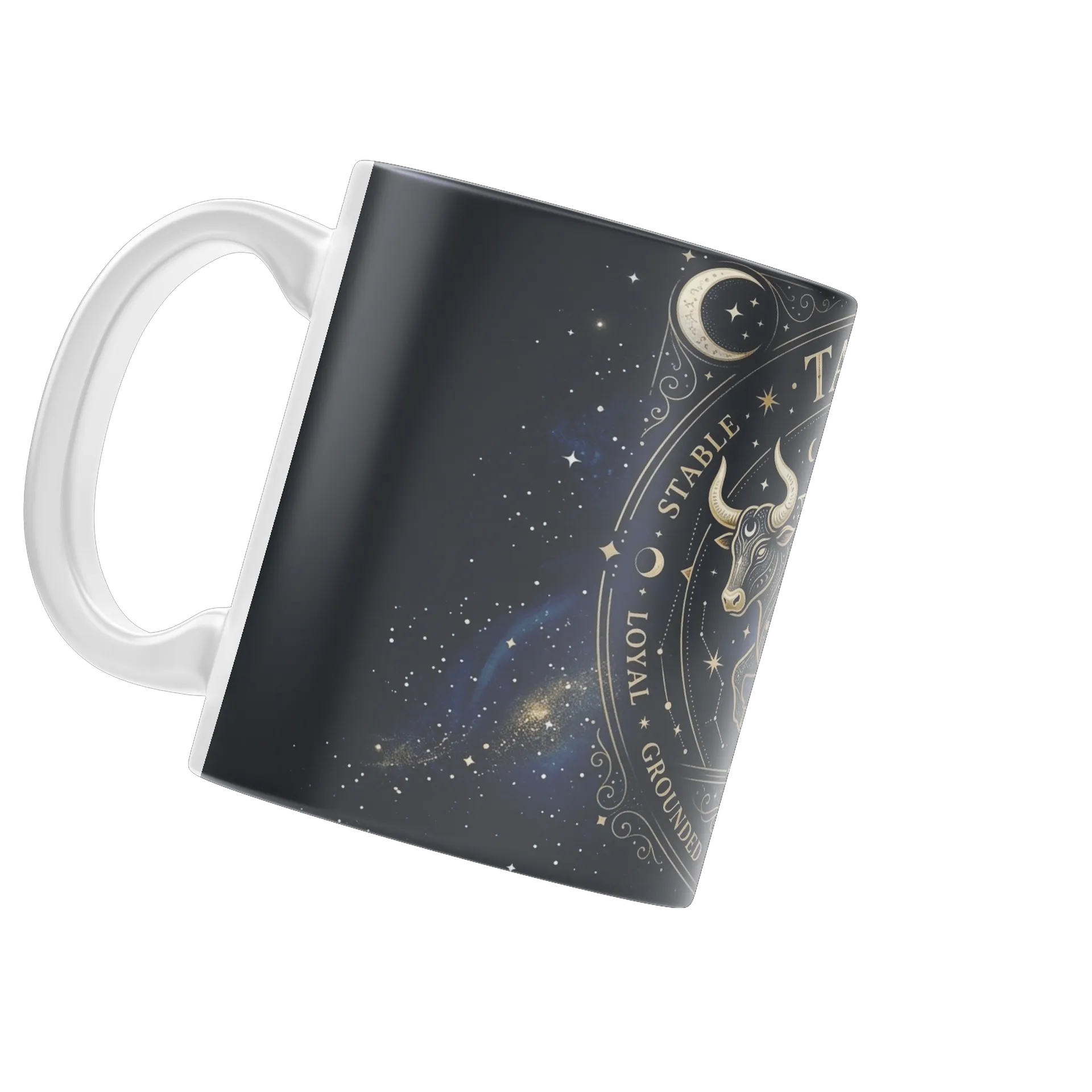 Caneca Signo Touro Constelação Estilo Celestial 325ml - Imagem 3
