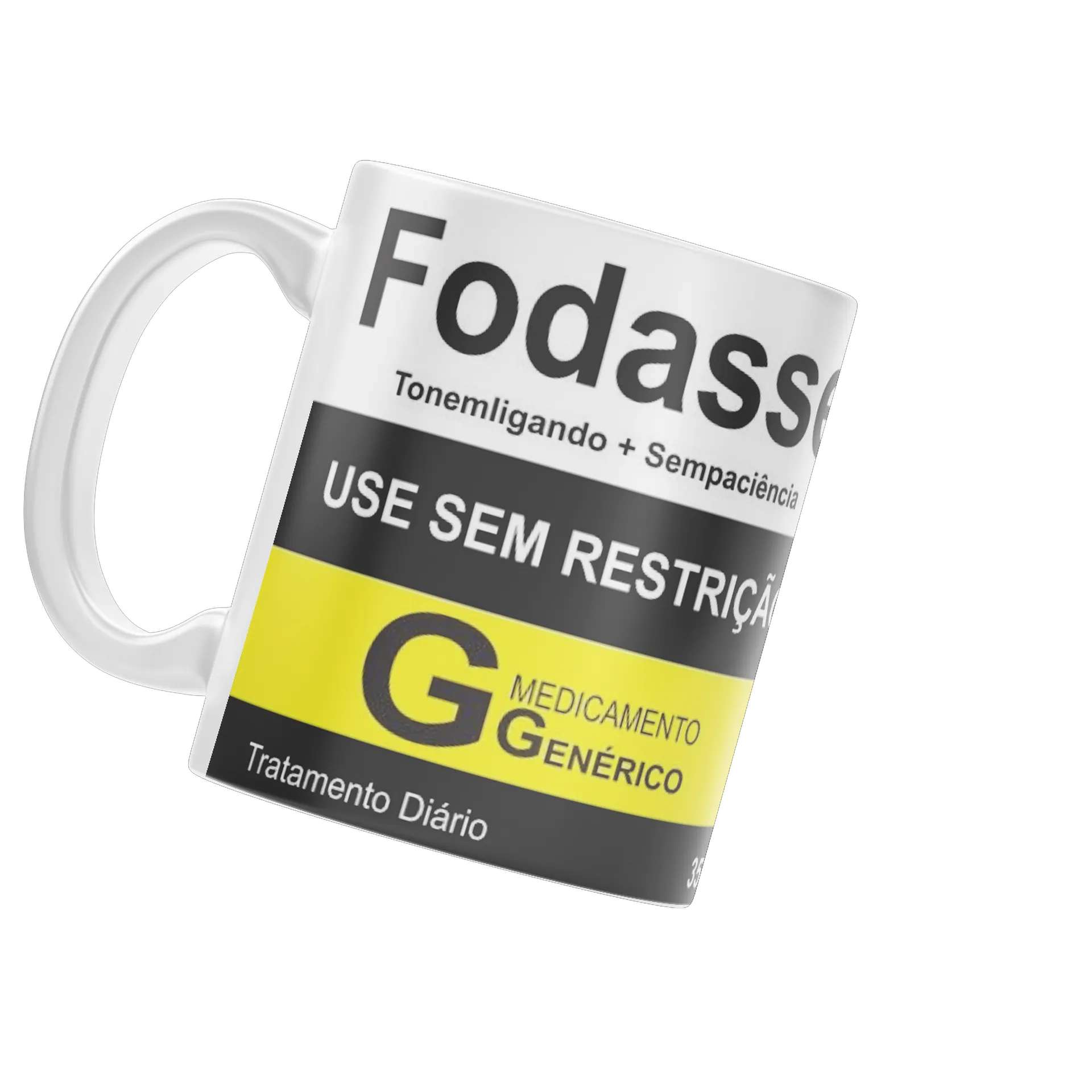 Caneca Porcelana Fodasse 350ml - Imagem 3