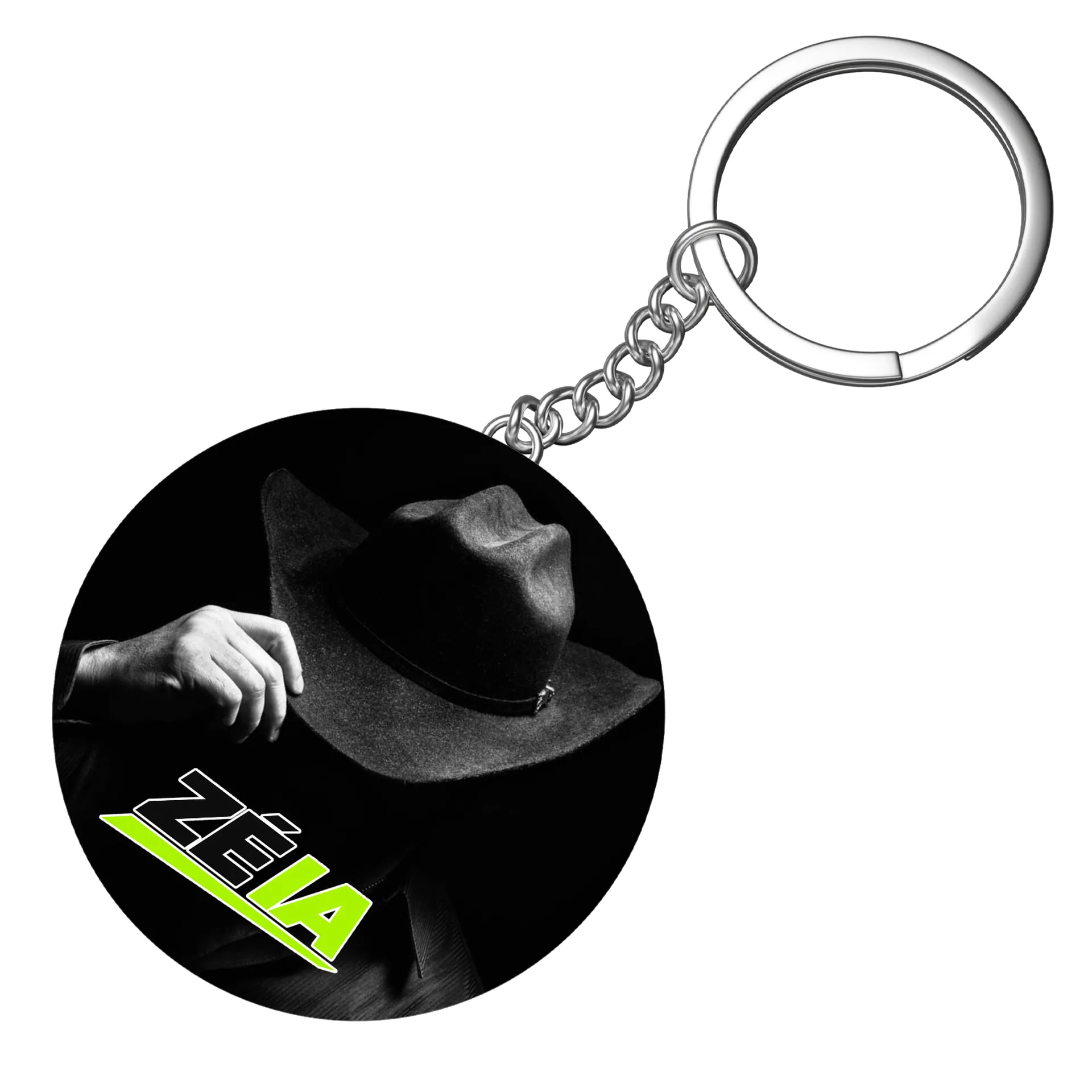 Chaveiro MDF Logo ZÉ IA Cowboy de ZÉ IA — imagem 3 de 3