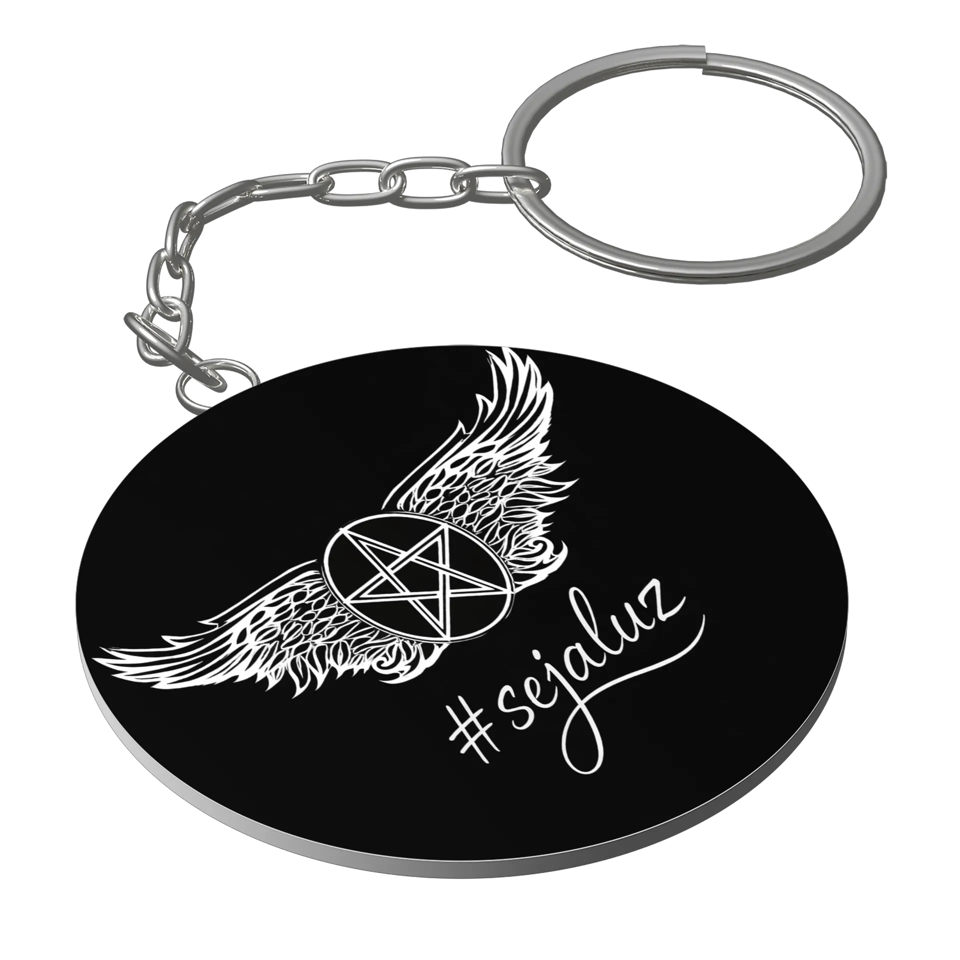 Chaveiro personalizado de Comunidade Asas do Infinito