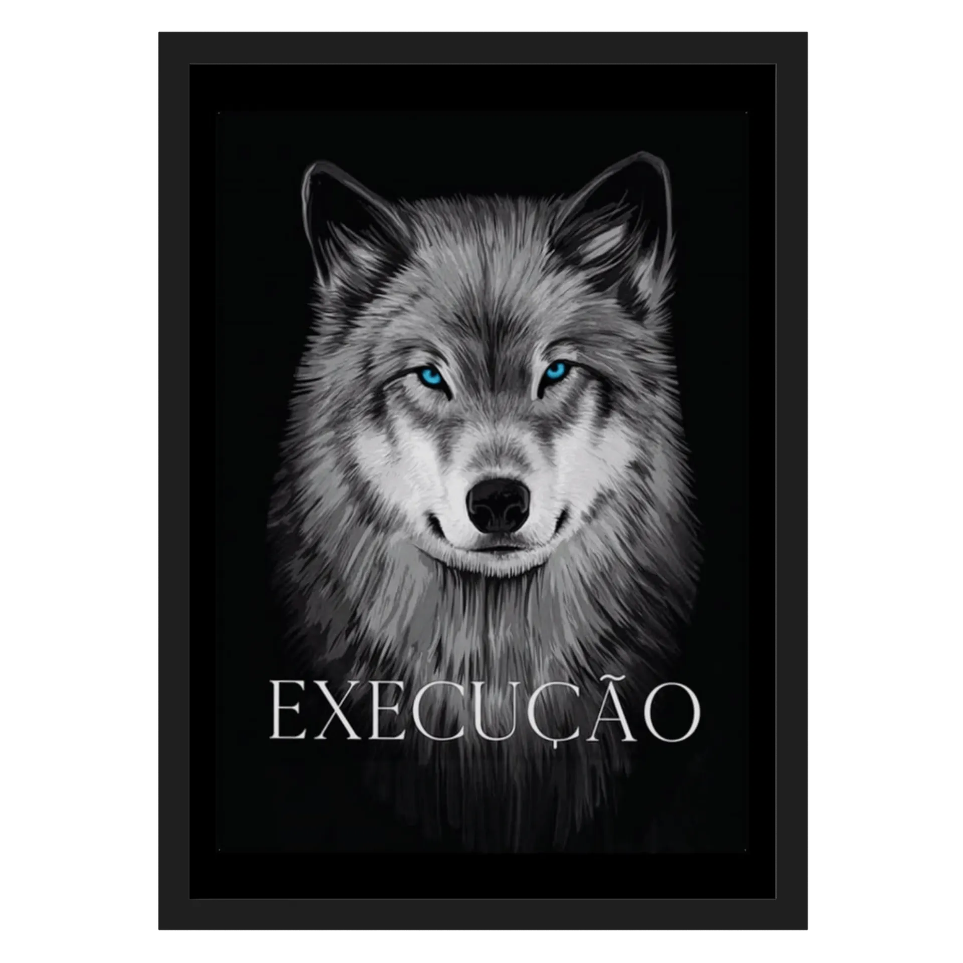 Quadro Motivacional Execução A3 personalizado (Execução) - Imagem 1