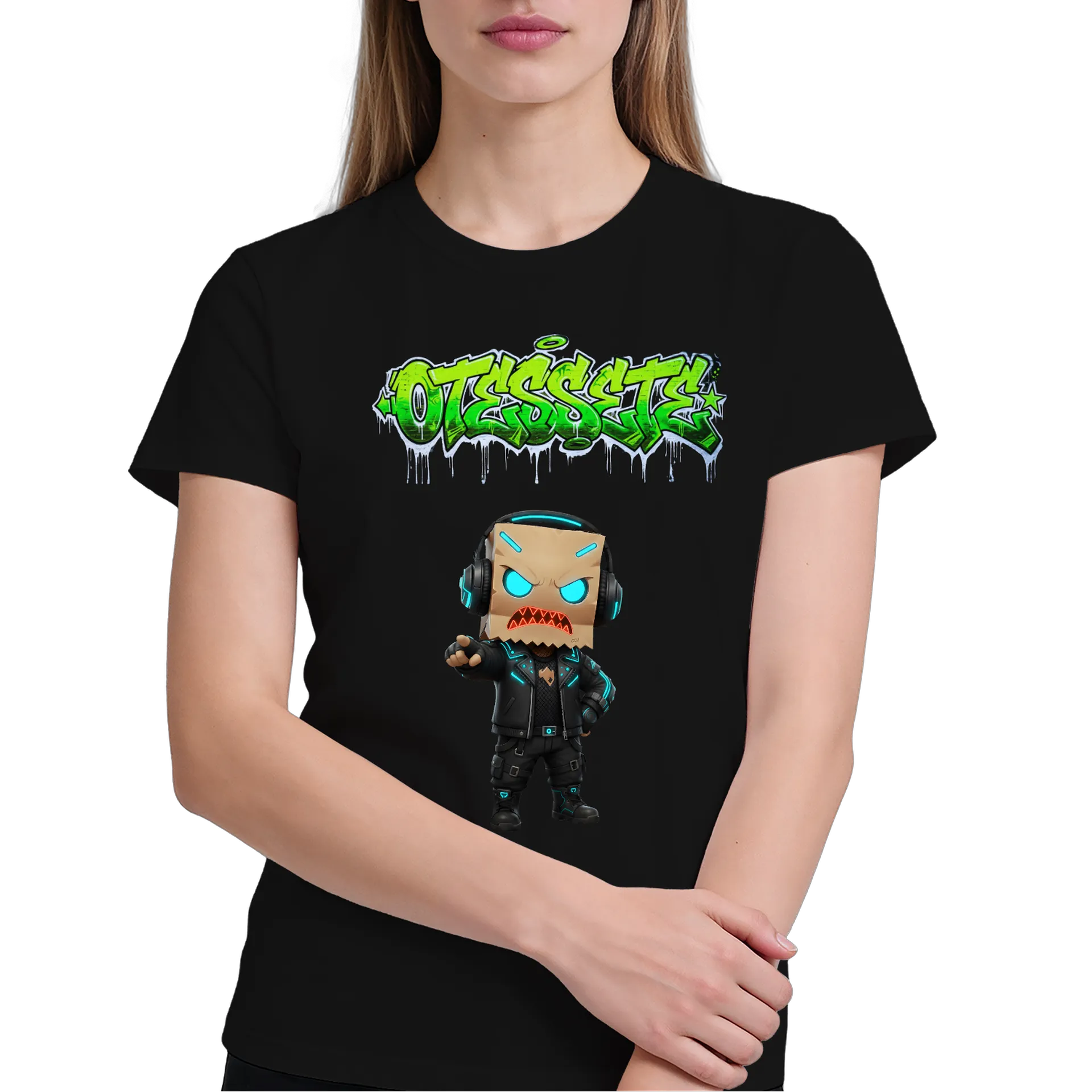 Camiseta personalizada (Otessete e Mascote) de otessete — imagem 3 de 6