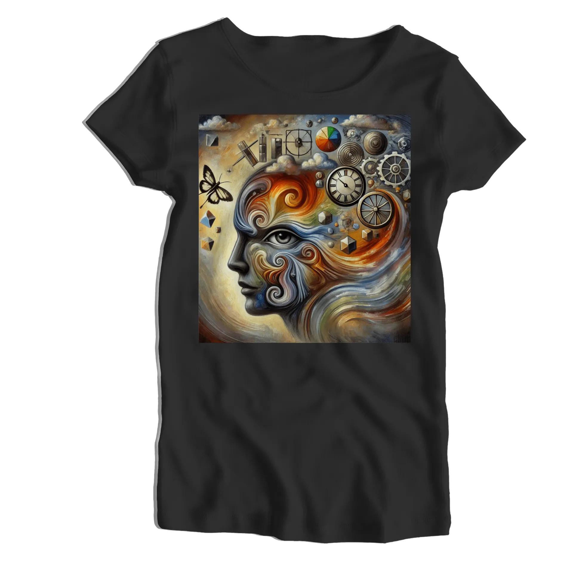 Camiseta Babylook Personalizada 100% Algodão - Imagem 1
