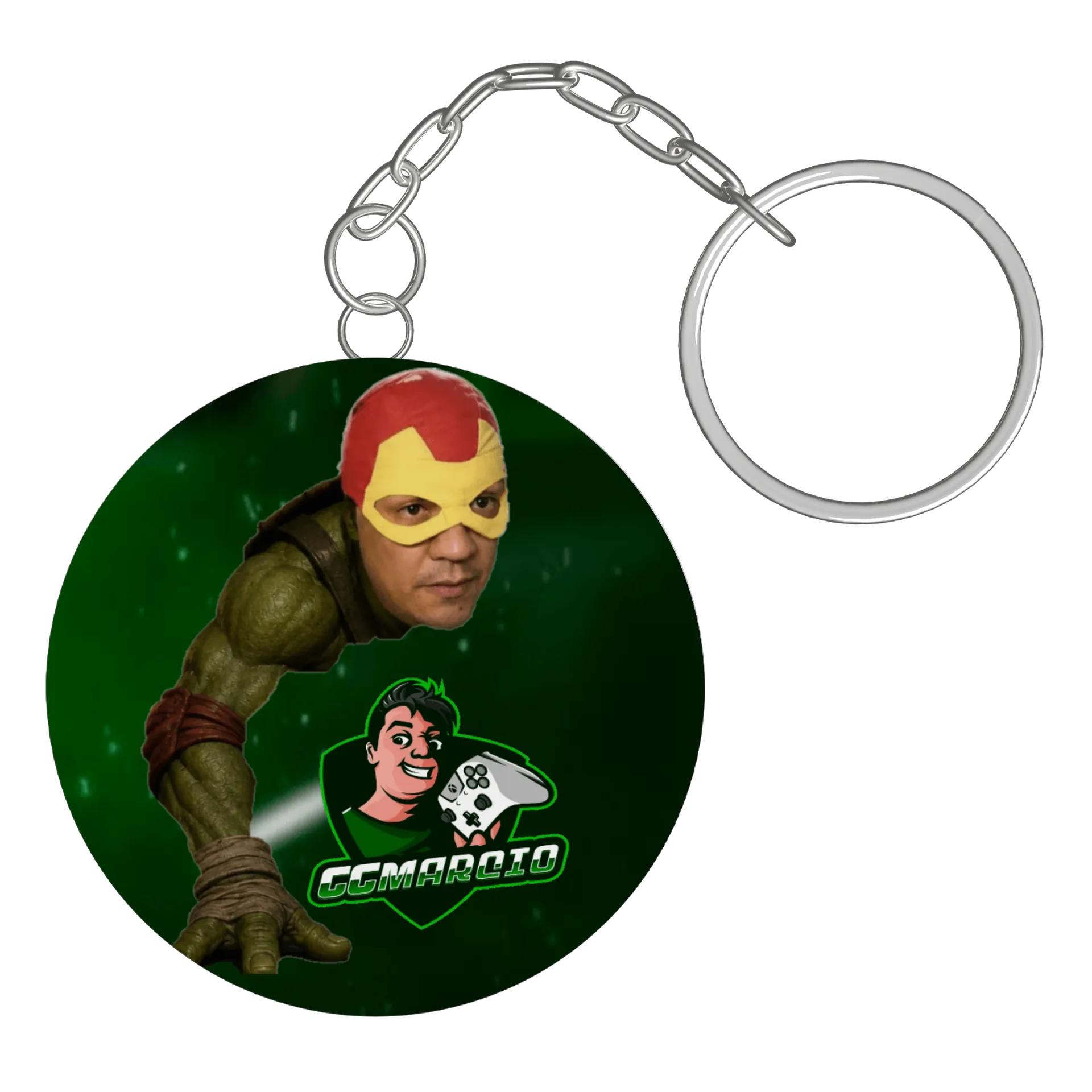 Chaveiro GG Tartaruga? Com Logo do canal - Imagem 3
