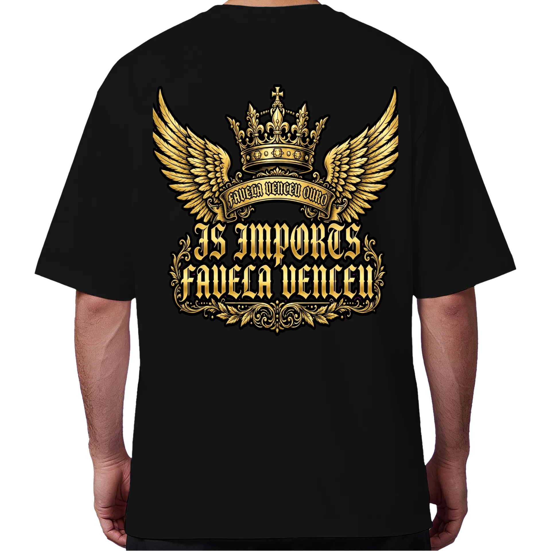 Camiseta Oversized de JS  — imagem 6 de 6
