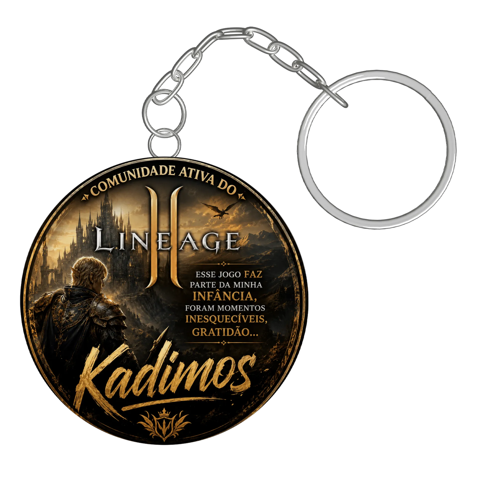 Chaveiro personalizado - Lineagell - Imagem 3