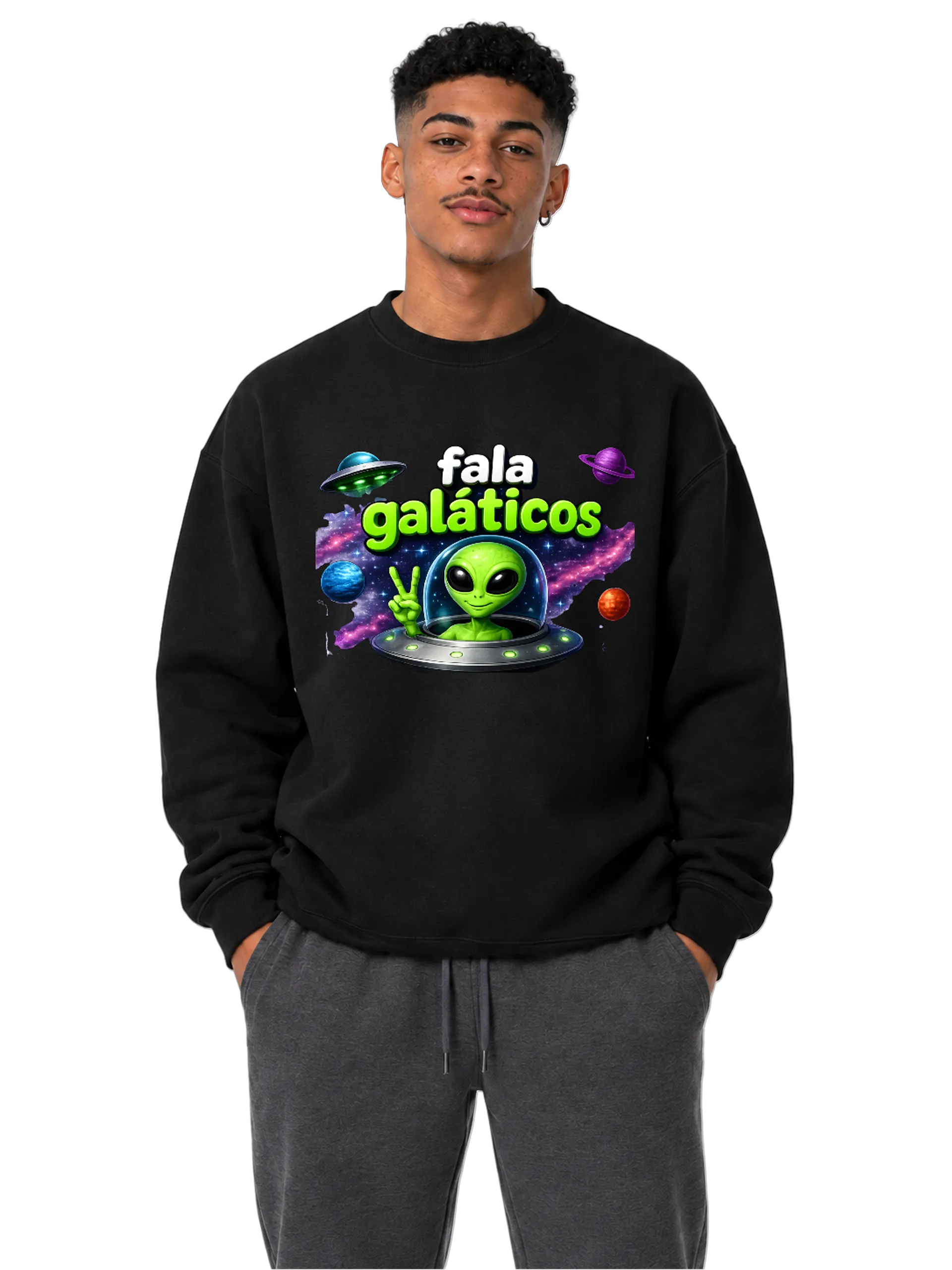 Moletom Fala Galácticos - Imagem 3