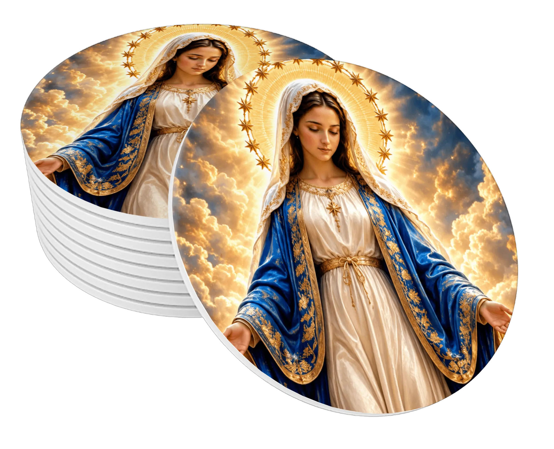 botton chaveiro de Nossa Senhora - Imagem 1
