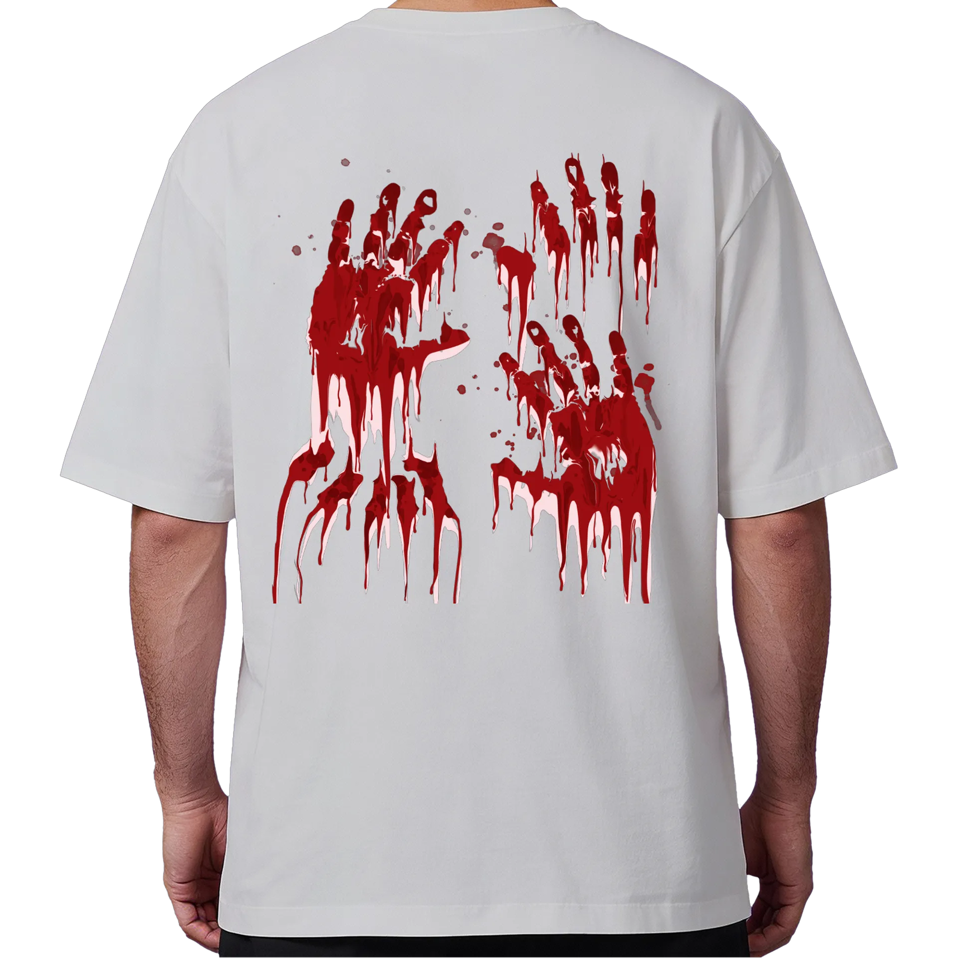 Camiseta Hell Blood Oversized - Imagem 6
