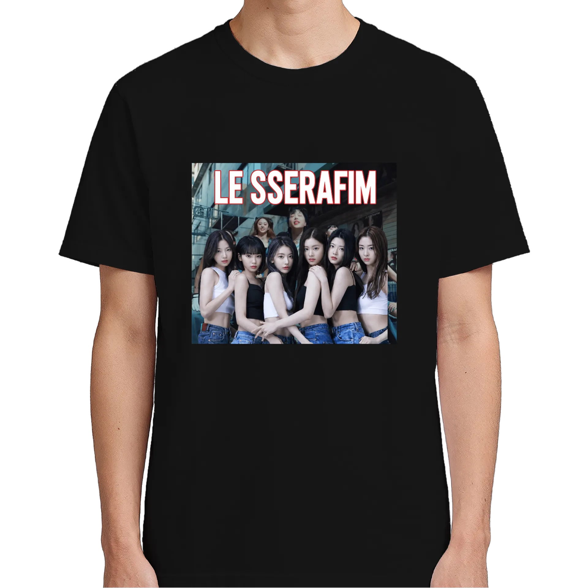 K-POP: GRUPO LE SSERAFIM de MEGA ARTE. — imagem 4 de 6