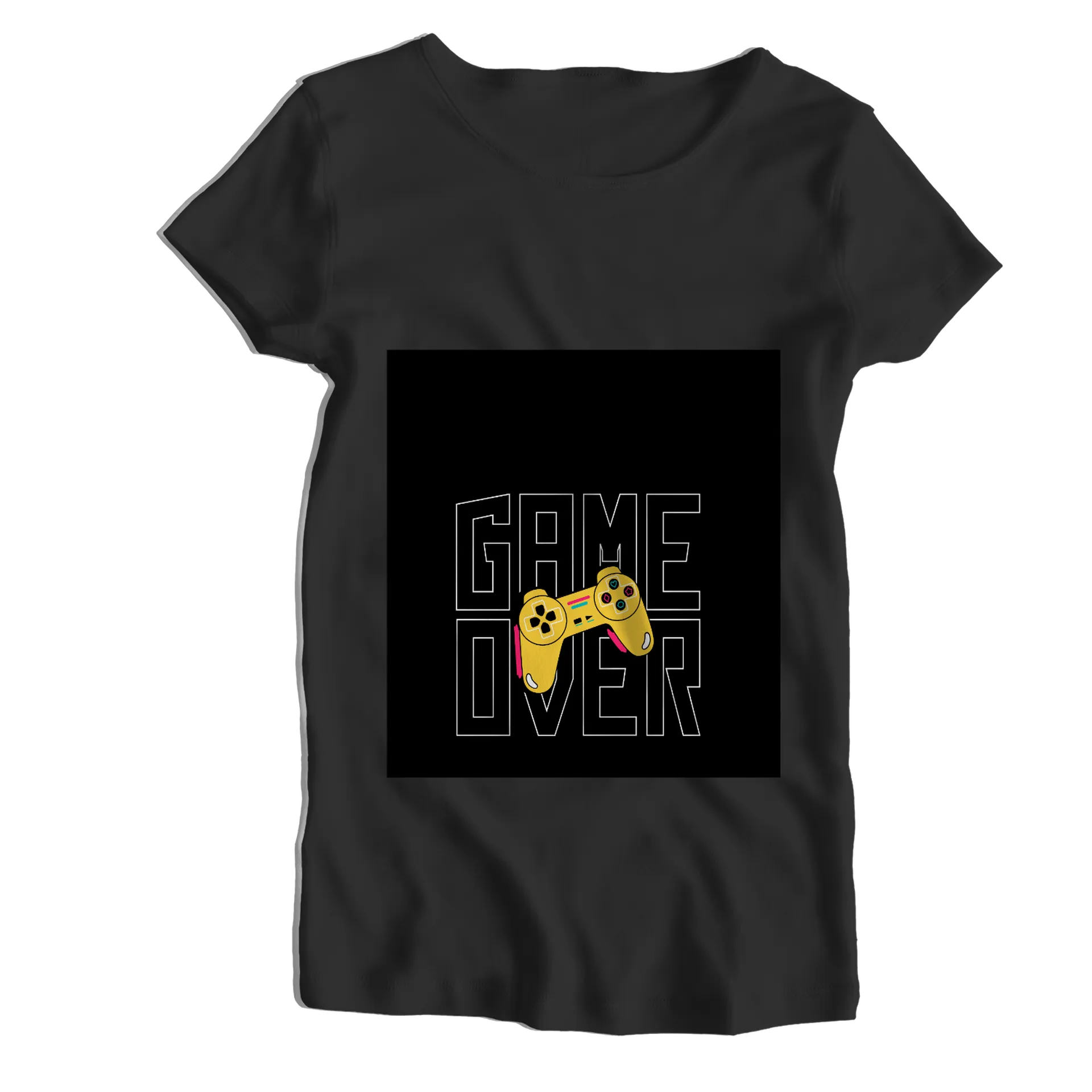 Camiseta Babylook Estampa Game Style 100% Algodão de Gameon19 — imagem 1 de 5
