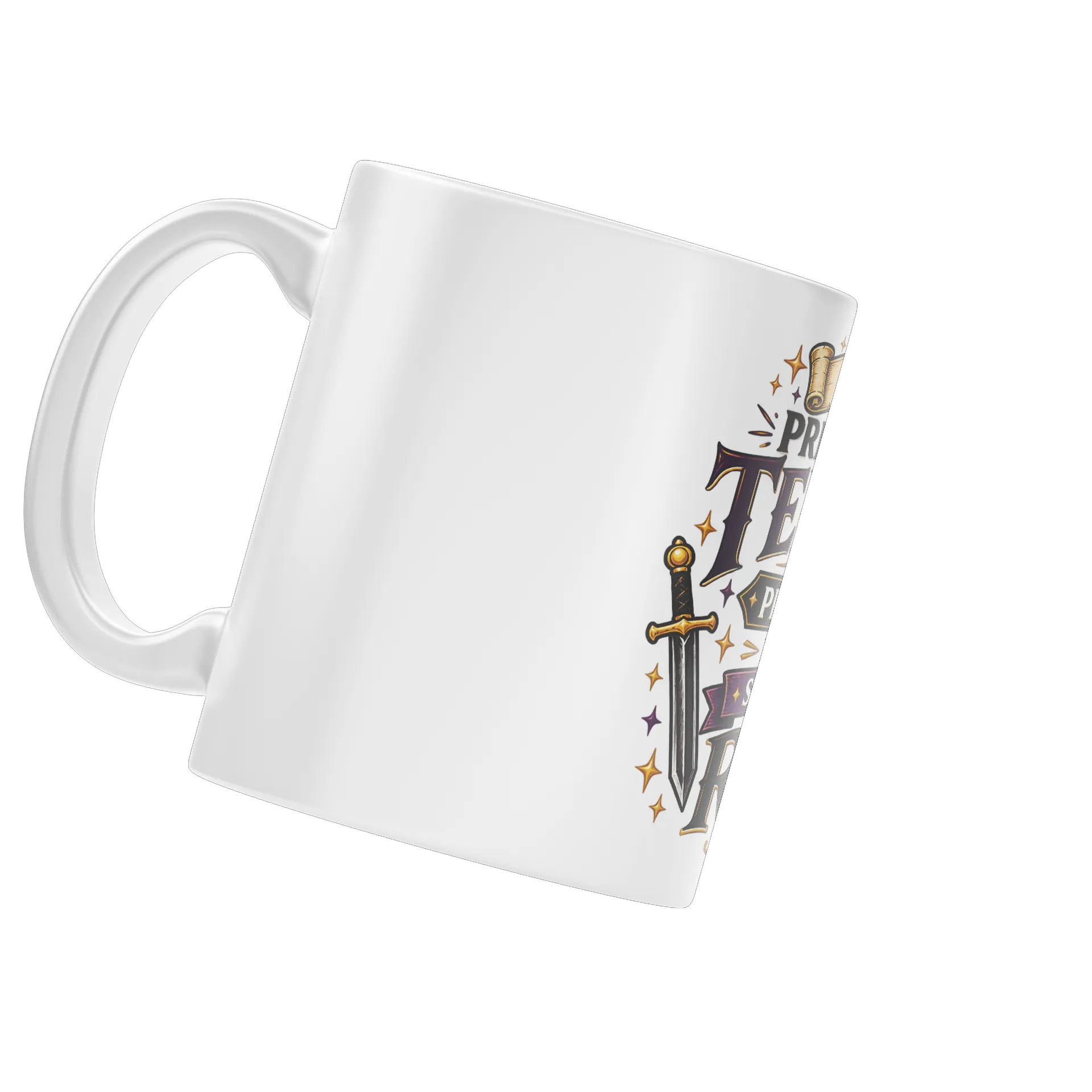 Caneca Porcelana Estampa Pedra Sábio 325ml de dnde — imagem 3 de 4