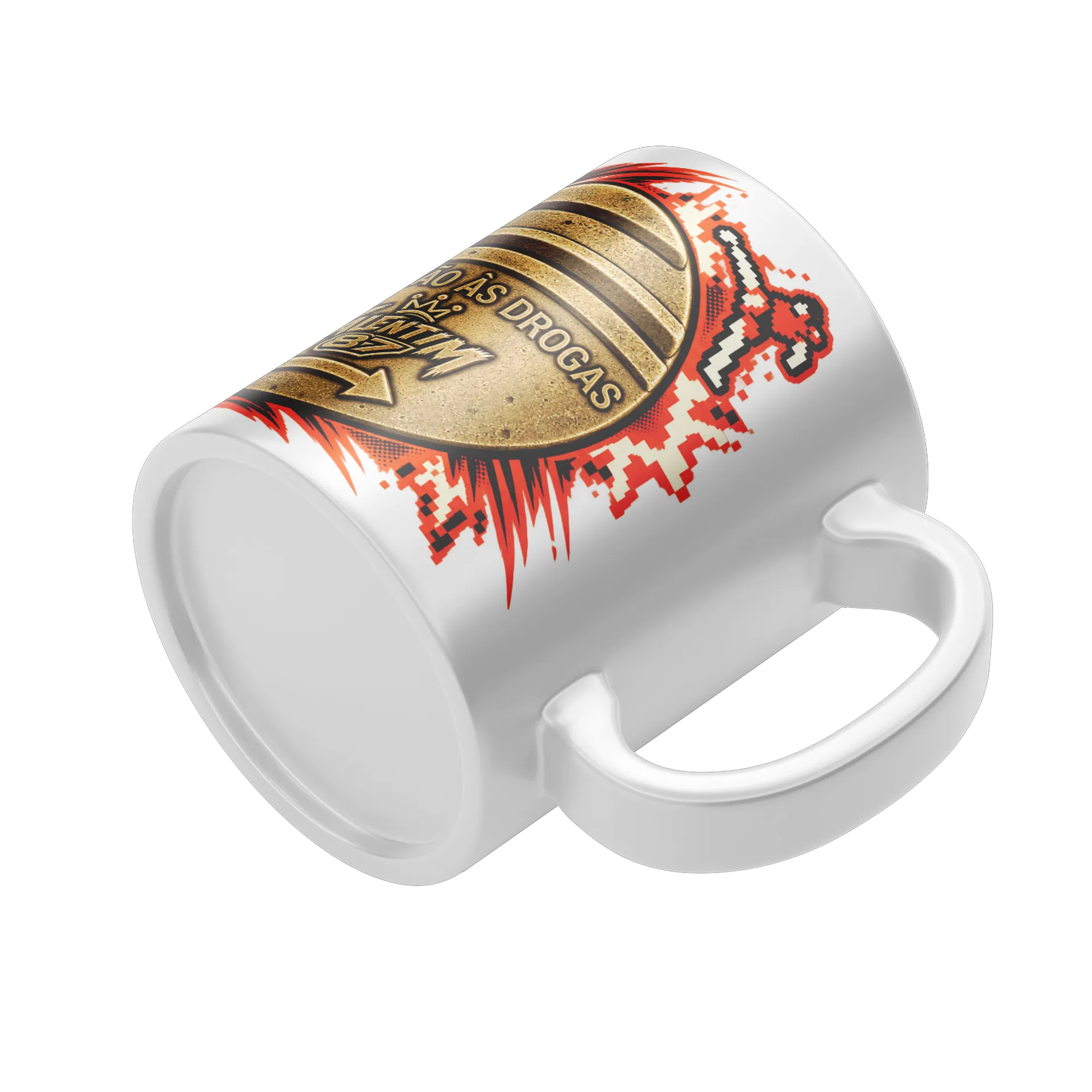 Caneca Ficha Passe de batalha - Imagem 4