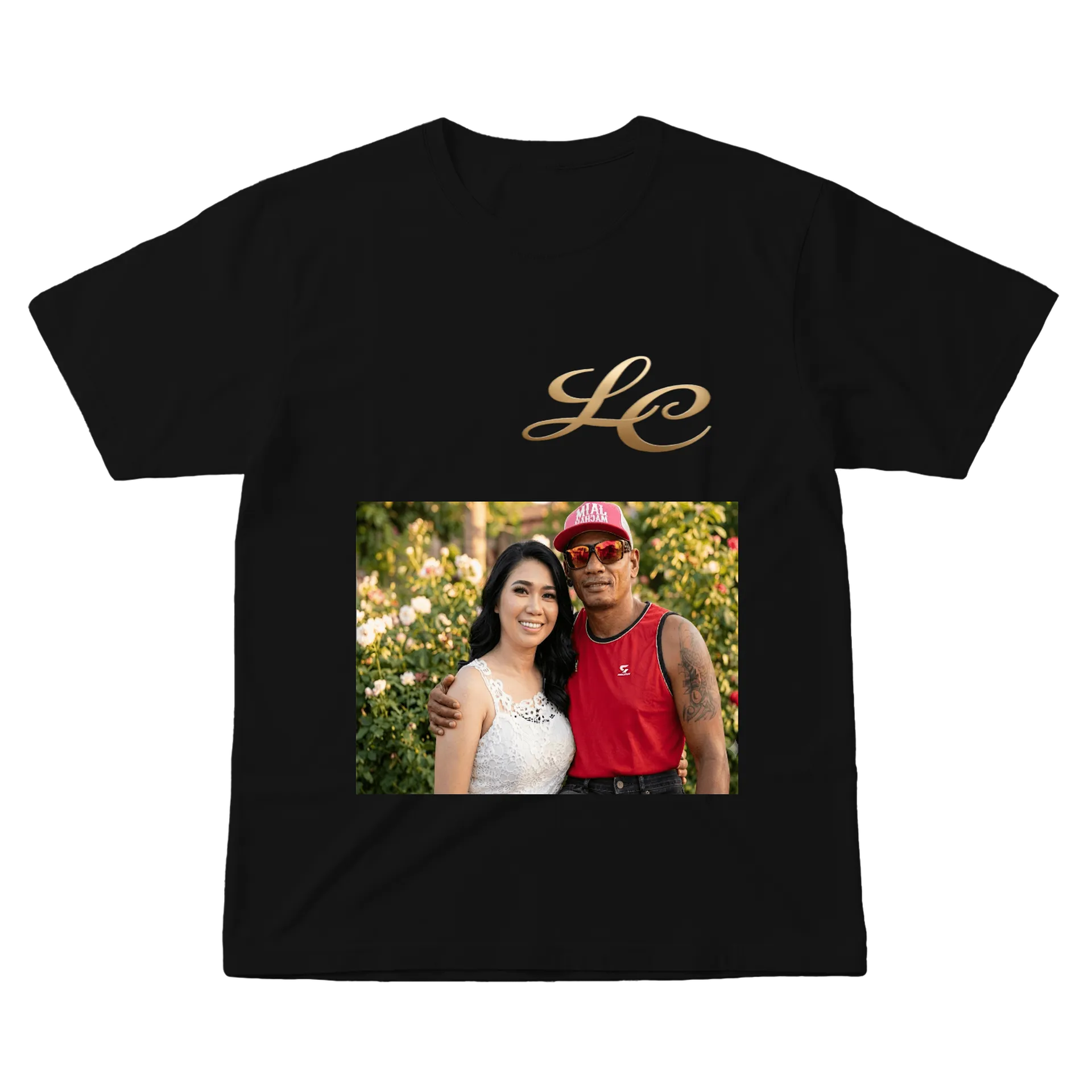 Camiseta oficial Lê Dias e cacachi cor verde - Imagem 1