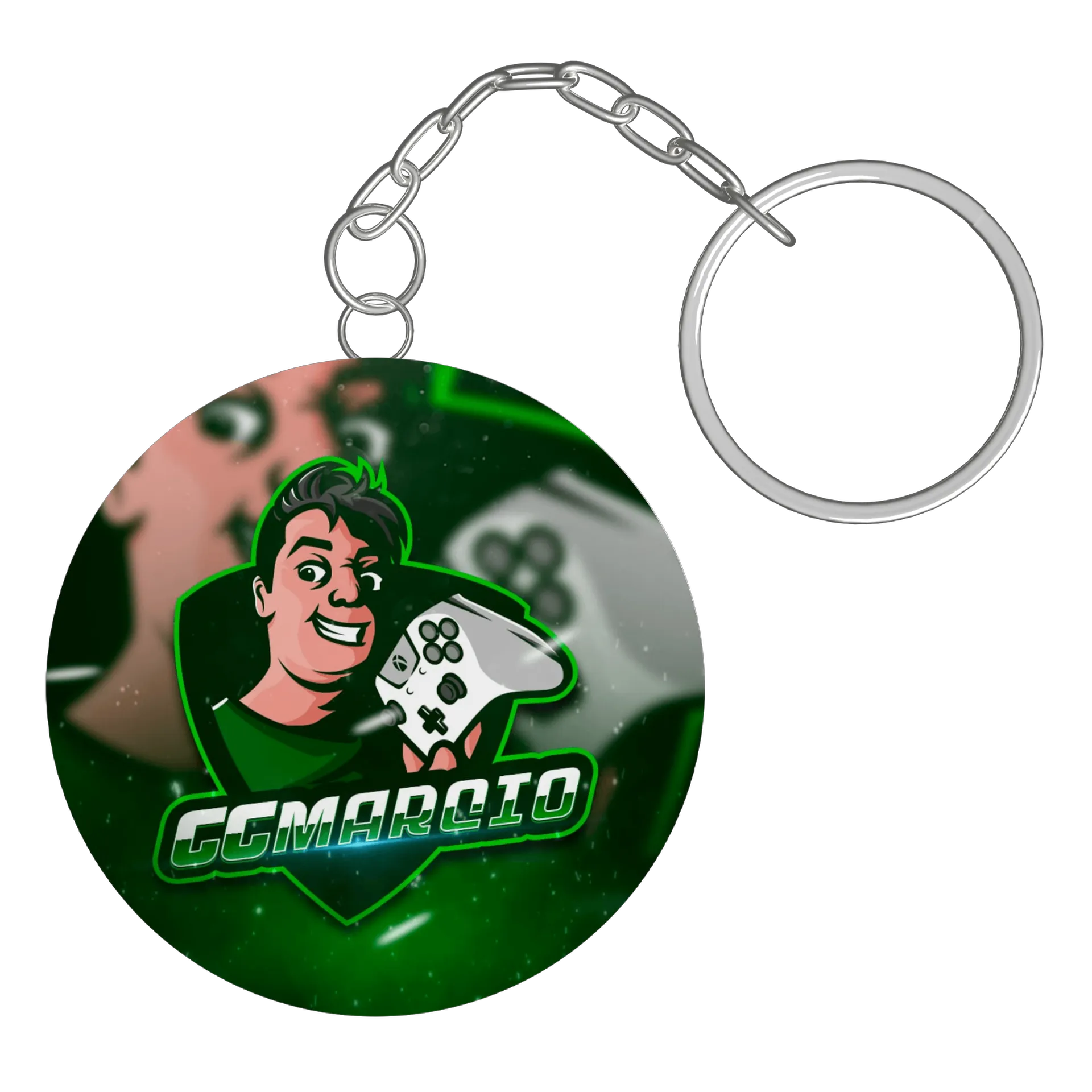 Chaveiro personalizado GGMarcio Logo - Imagem 3