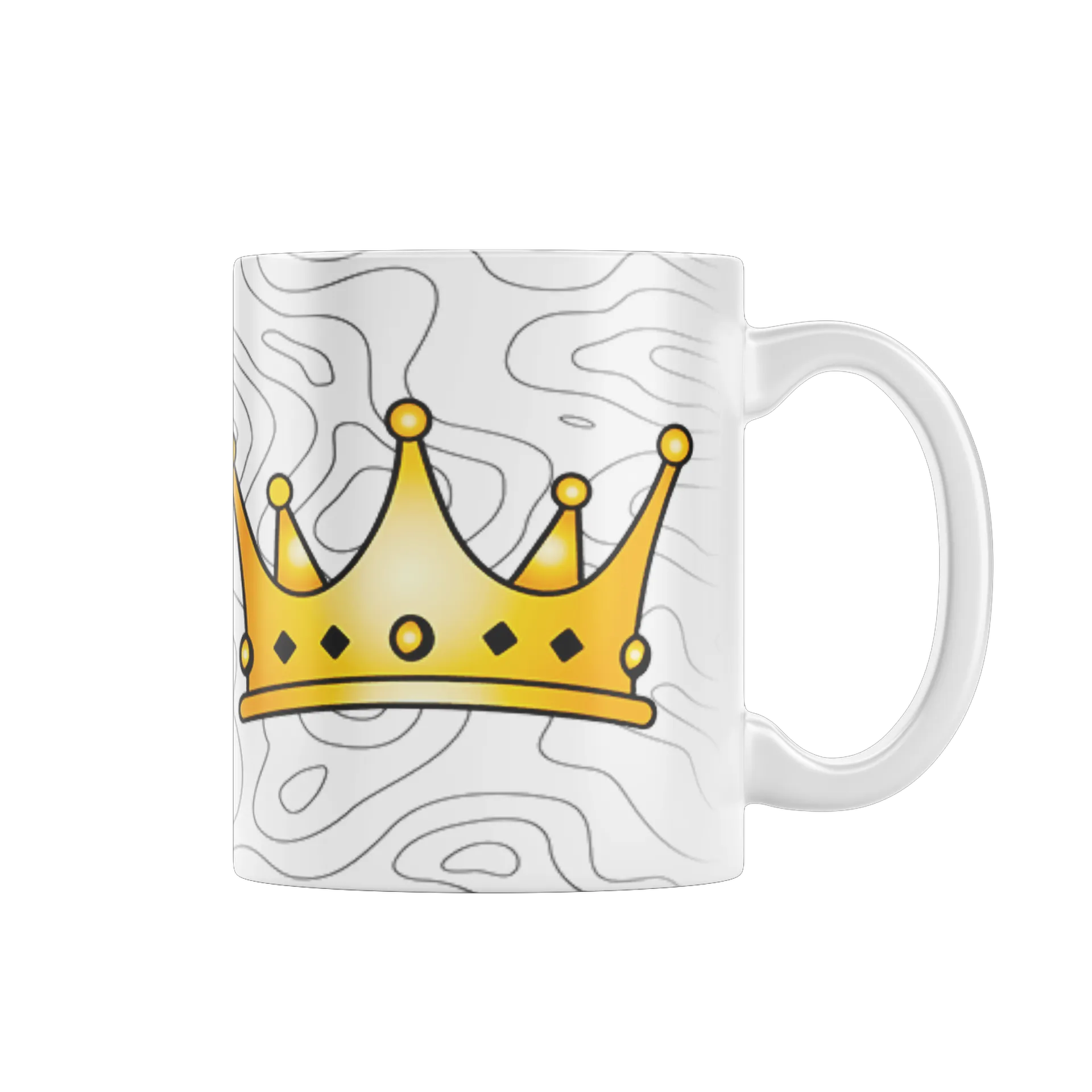 Caneca Branca Be the Best 325ml de Andr3zito — imagem 1 de 4
