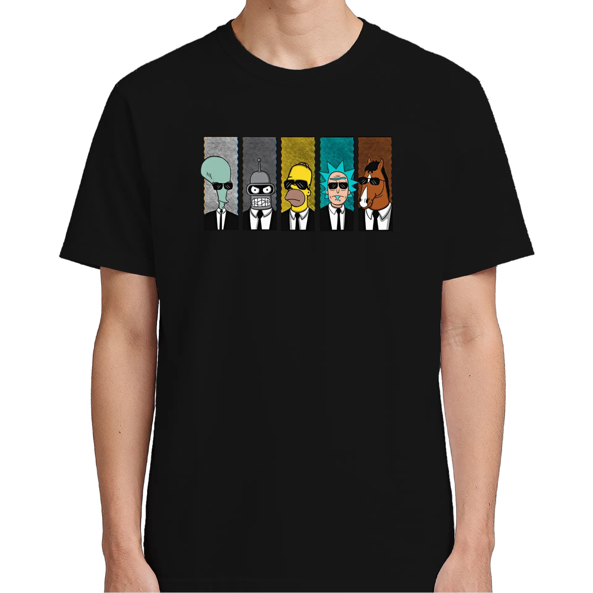 Camiseta Personagens Cartoons 100% Algodão - Imagem 5