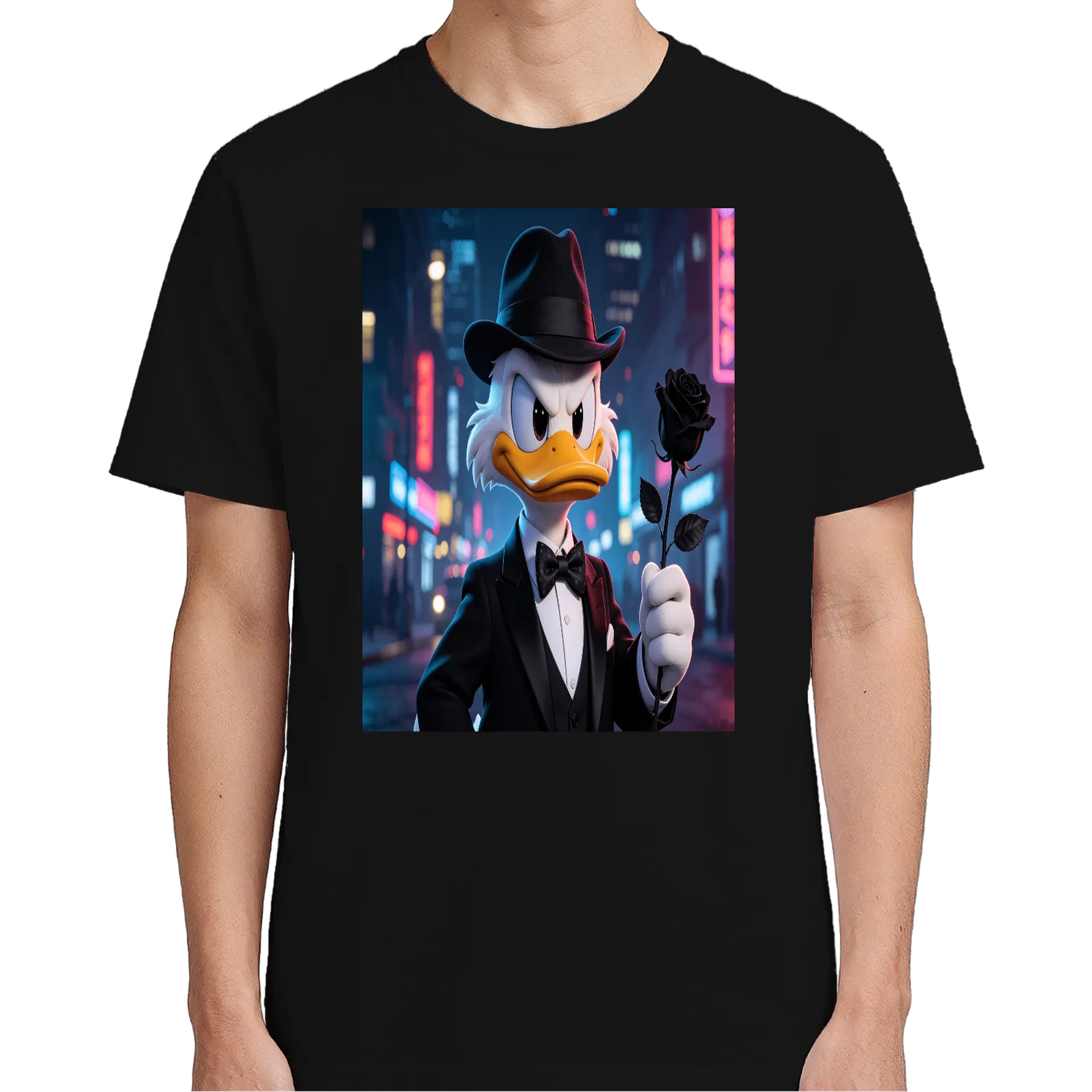 Camiseta Pato Elegante 100% Algodão - Imagem 5