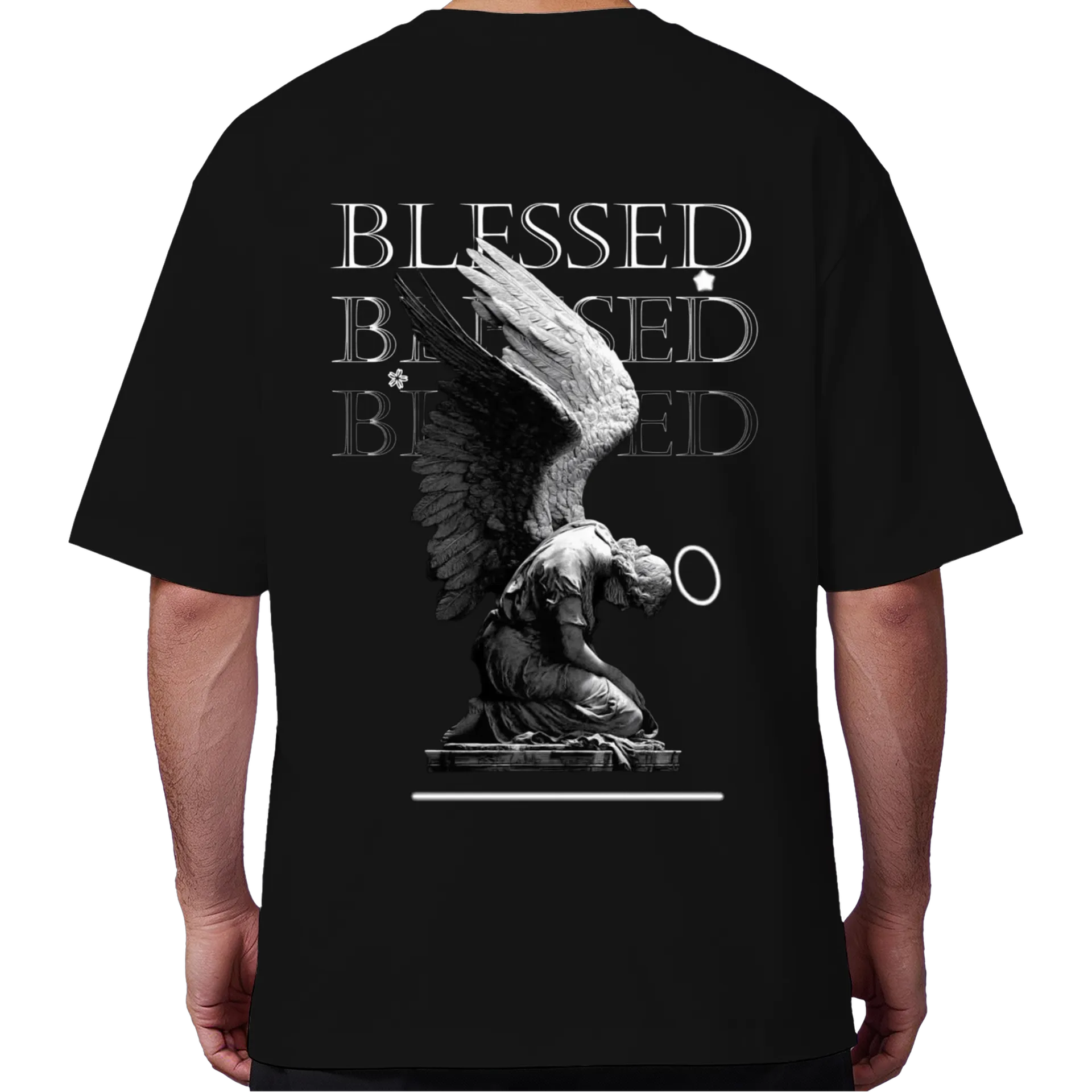 Camiseta Oversized BLESSED - Imagem 6