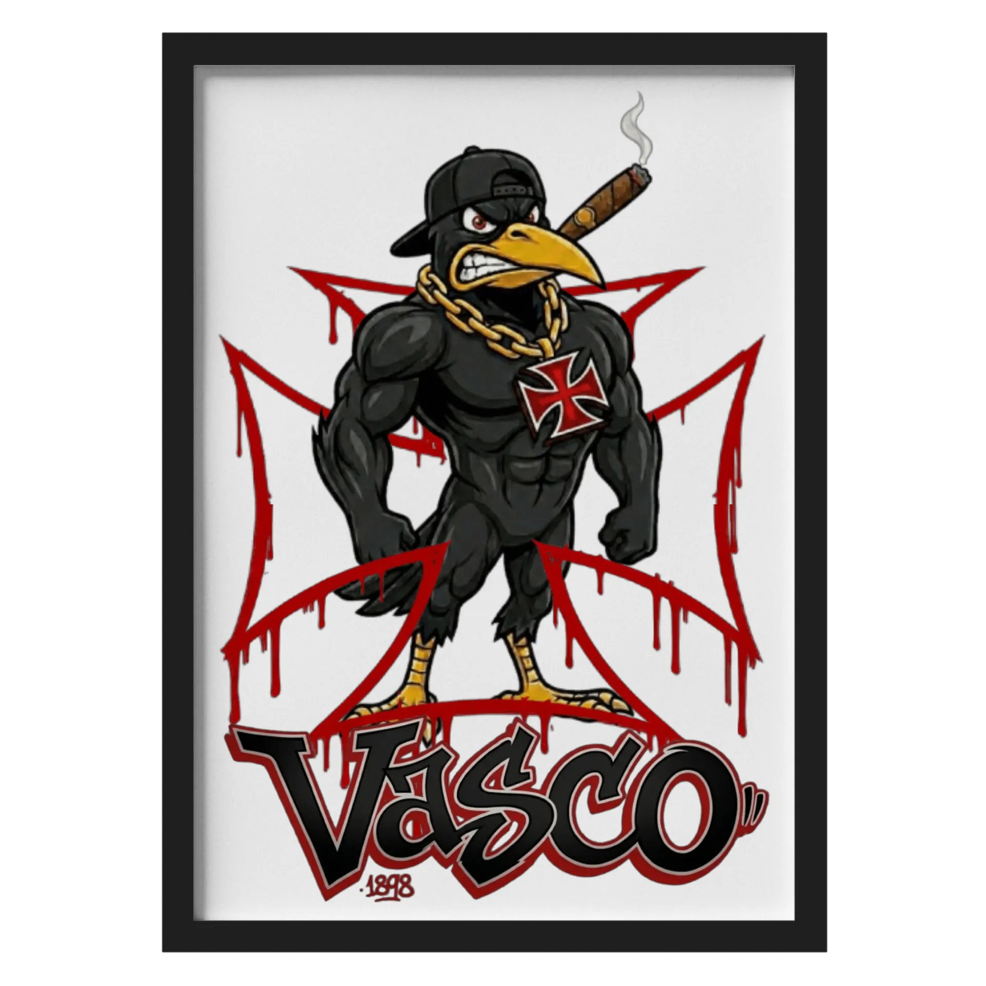 Quadro A3 Corvo jVasco de Jotavê