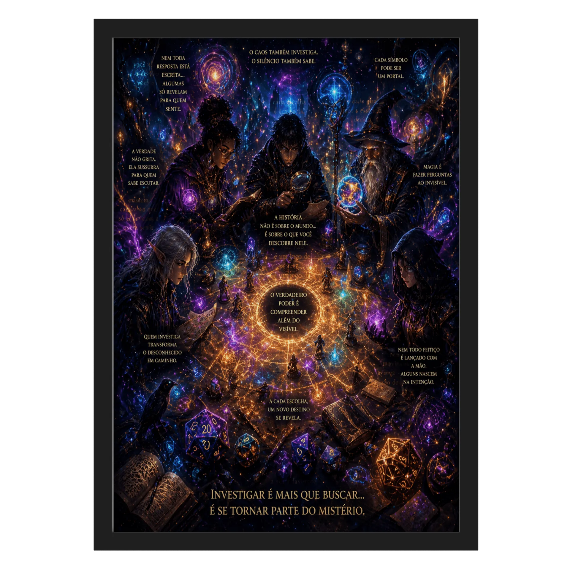 Quadro A3 personalizado de Drika 