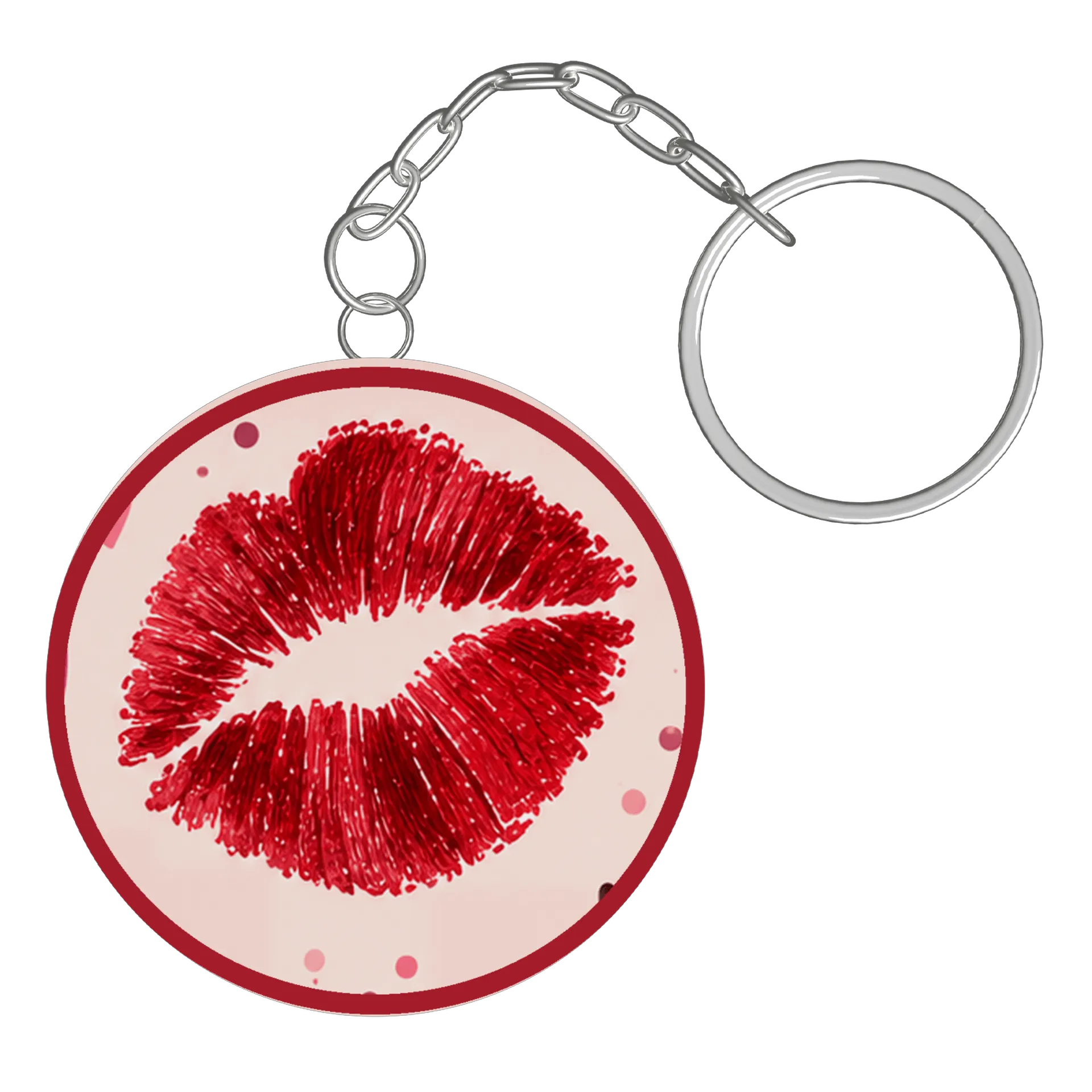 Chaveiro Beleza que Encanta | Beijo Vermelho - Imagem 2