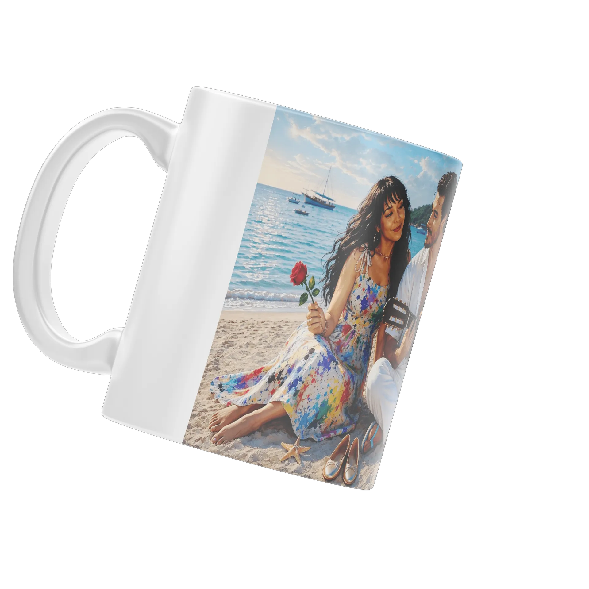 Caneca Passaporte do Verão Arte Floral 325ml - Imagem 4