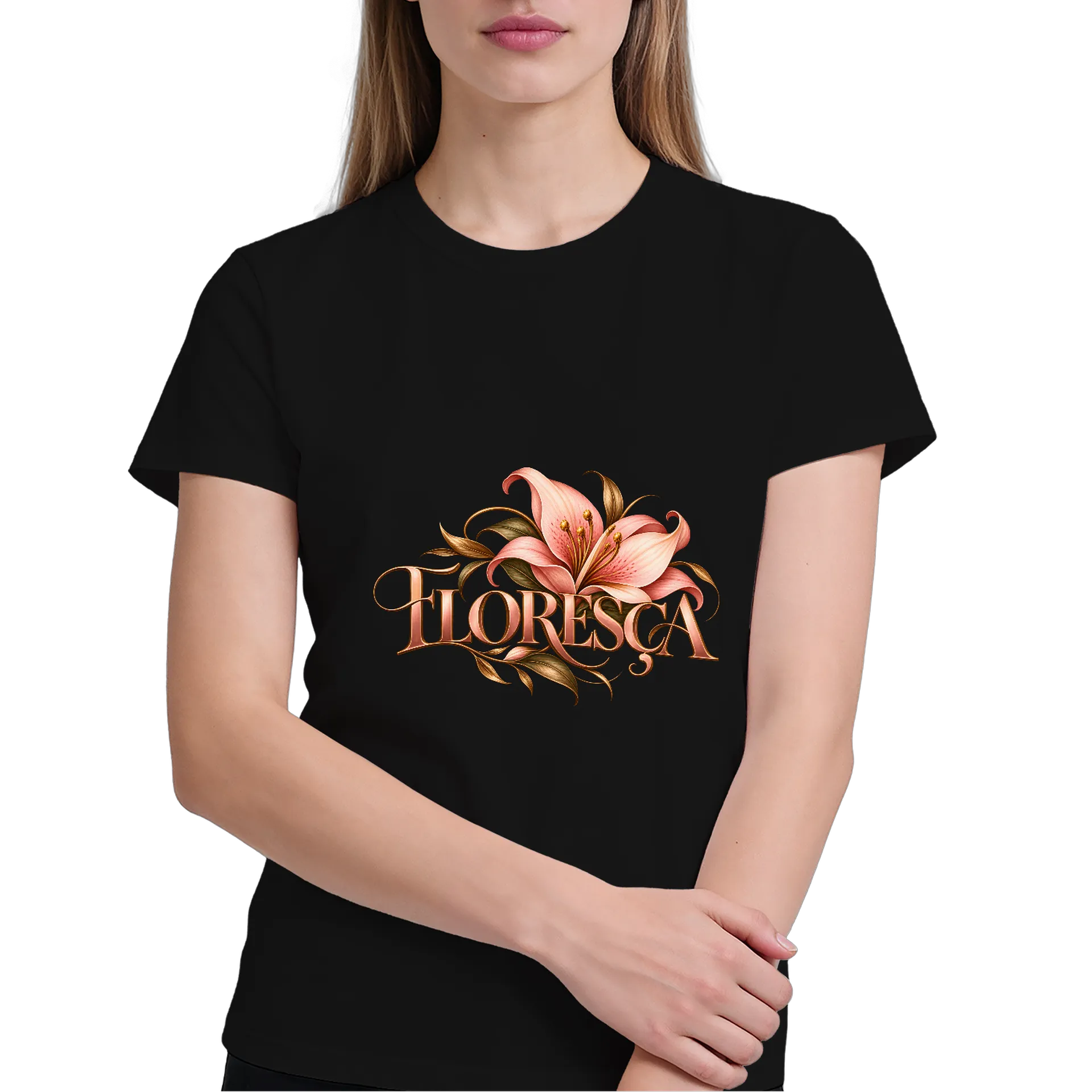 Camiseta Florescendo no secreto 100% Algodão de ericaxavier — imagem 3 de 5
