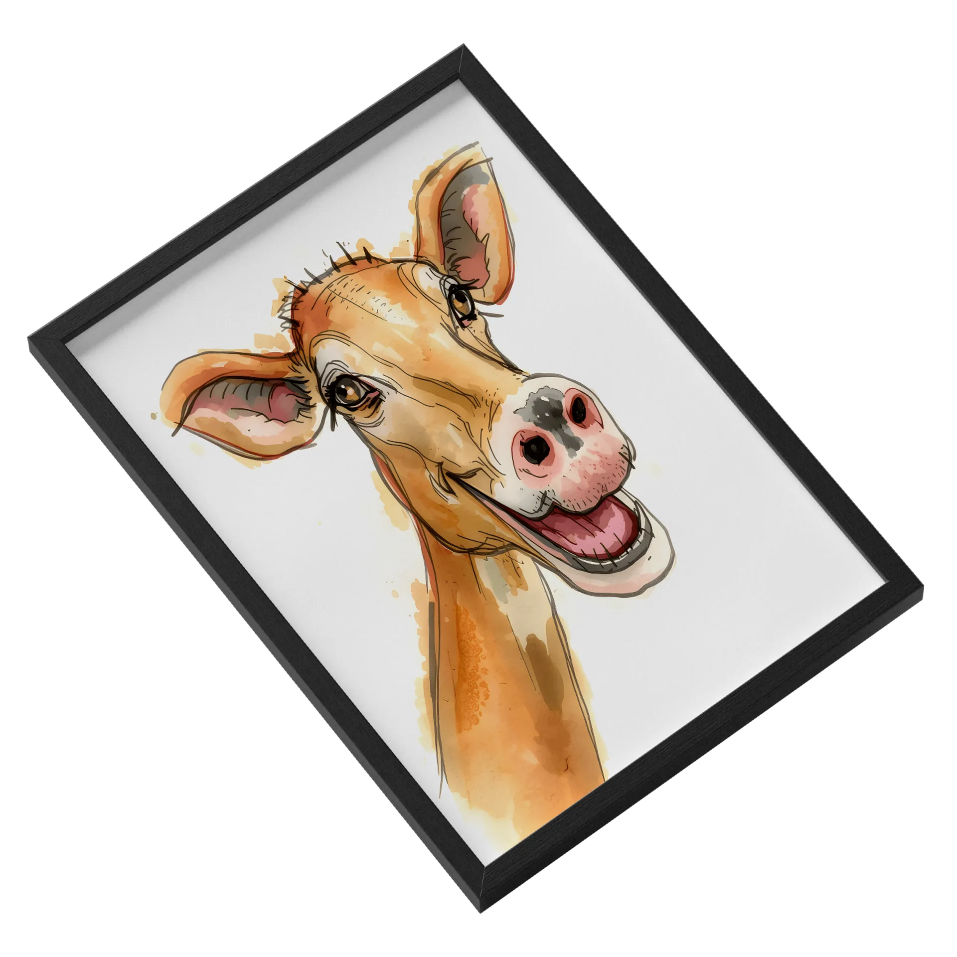 Quadro A3 personalizado Com Vidro de geferson — imagem 2 de 3