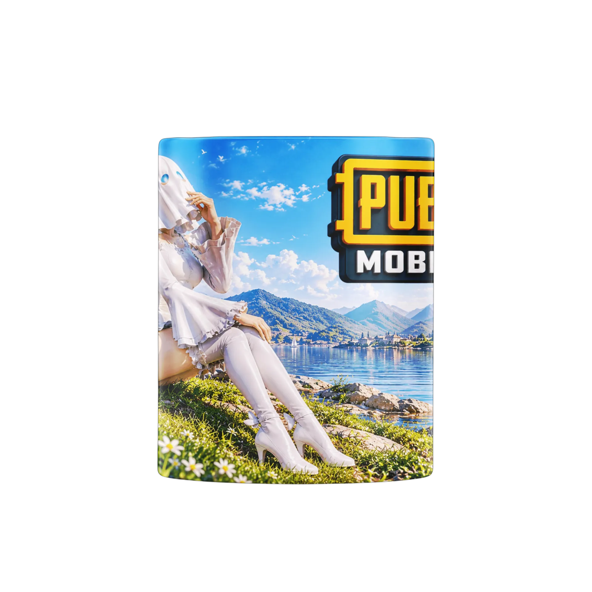 Caneca PUBG Mobile Personagem com Véu 325ml - Imagem 2