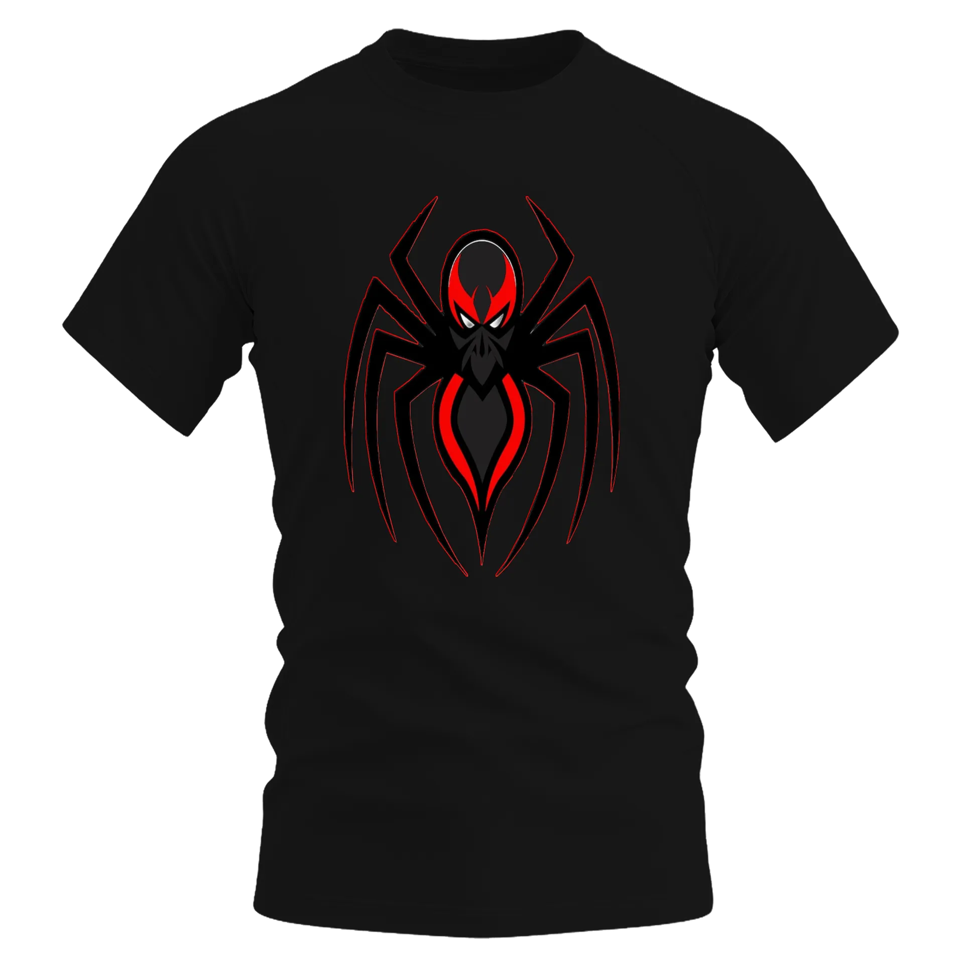 Camiseta Dry Fit Aranha Vermelha Estampa Personalizada - Imagem 1