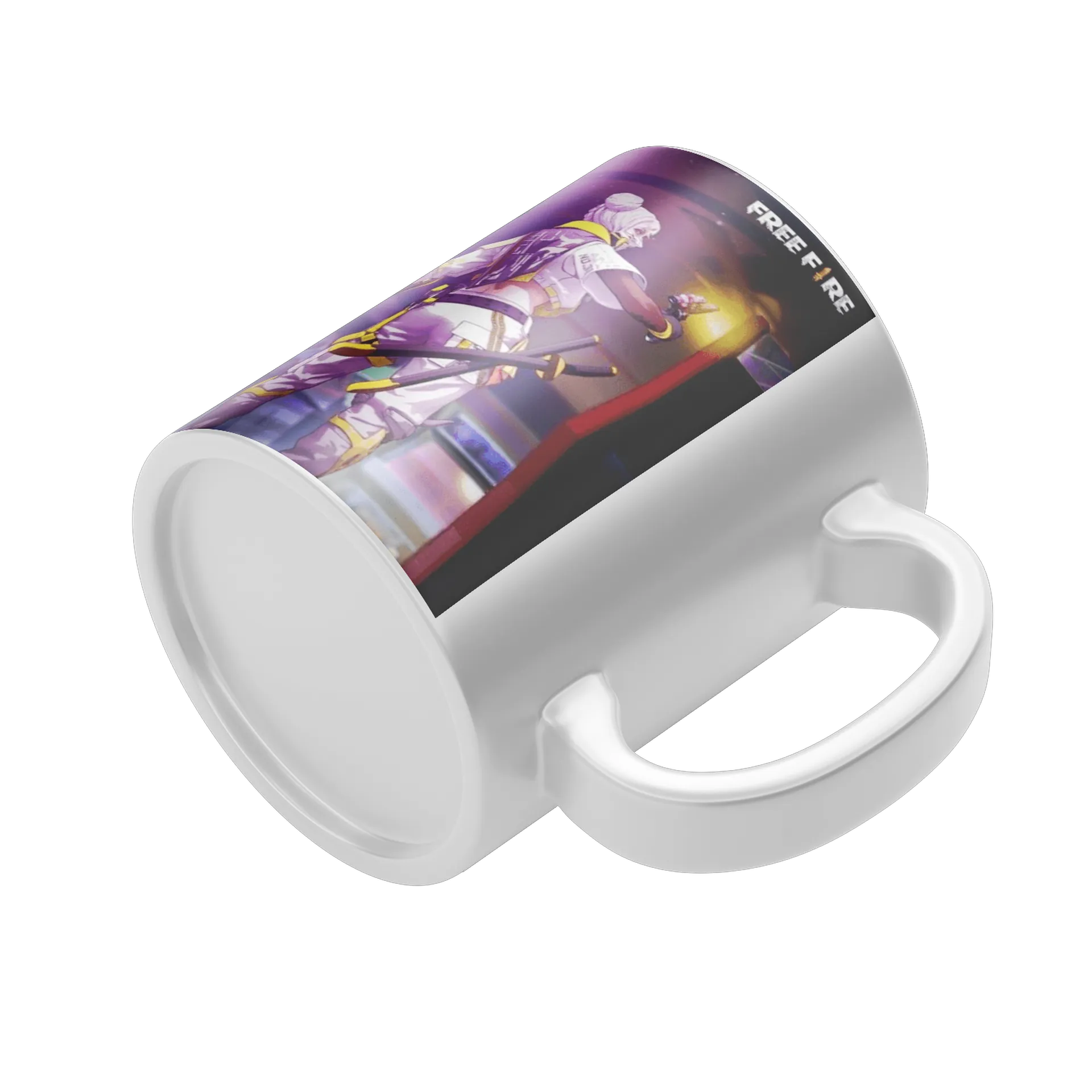 Caneca personalizada PASSE FREE FIRE - Imagem 4