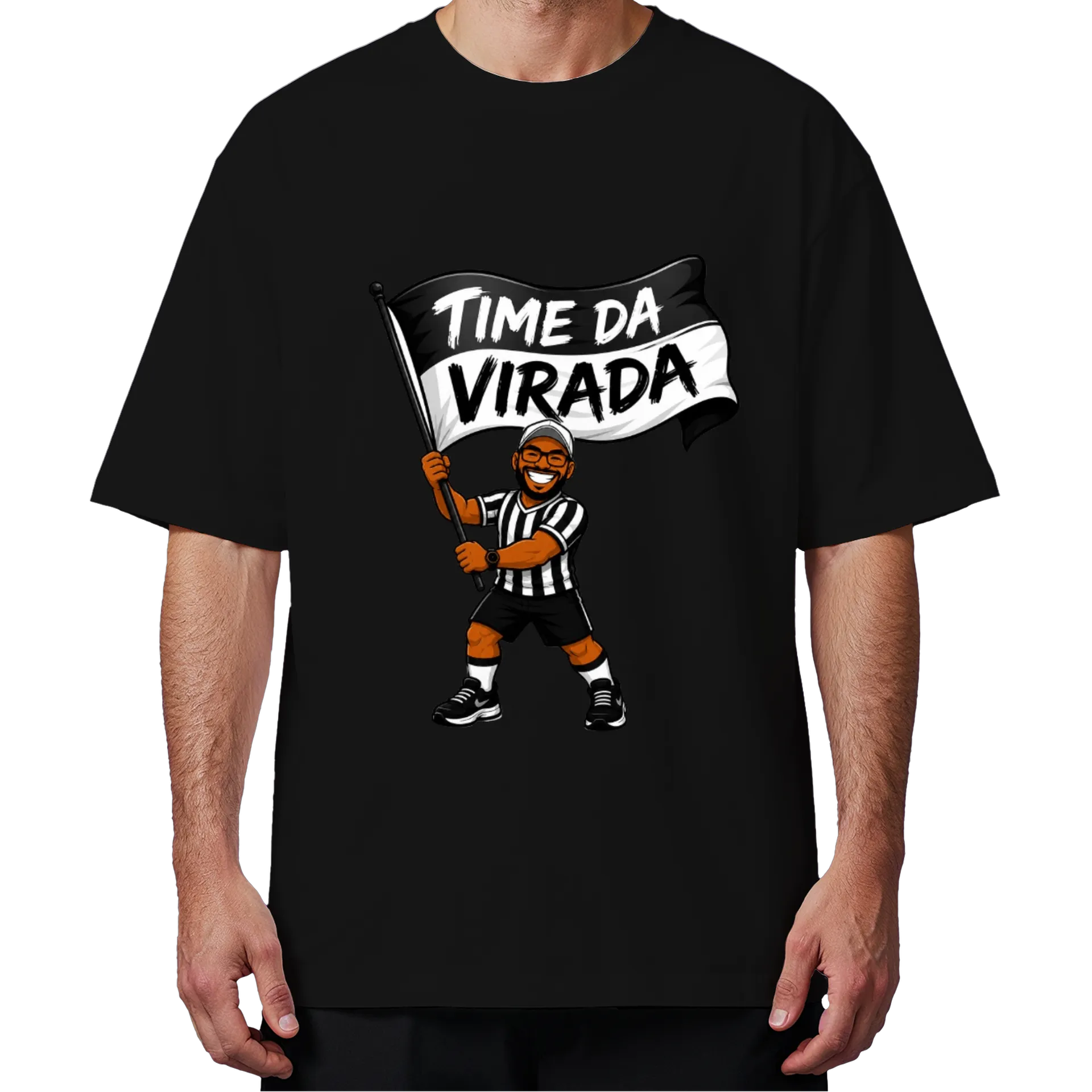 Camiseta Oversized time da virada - Imagem 4