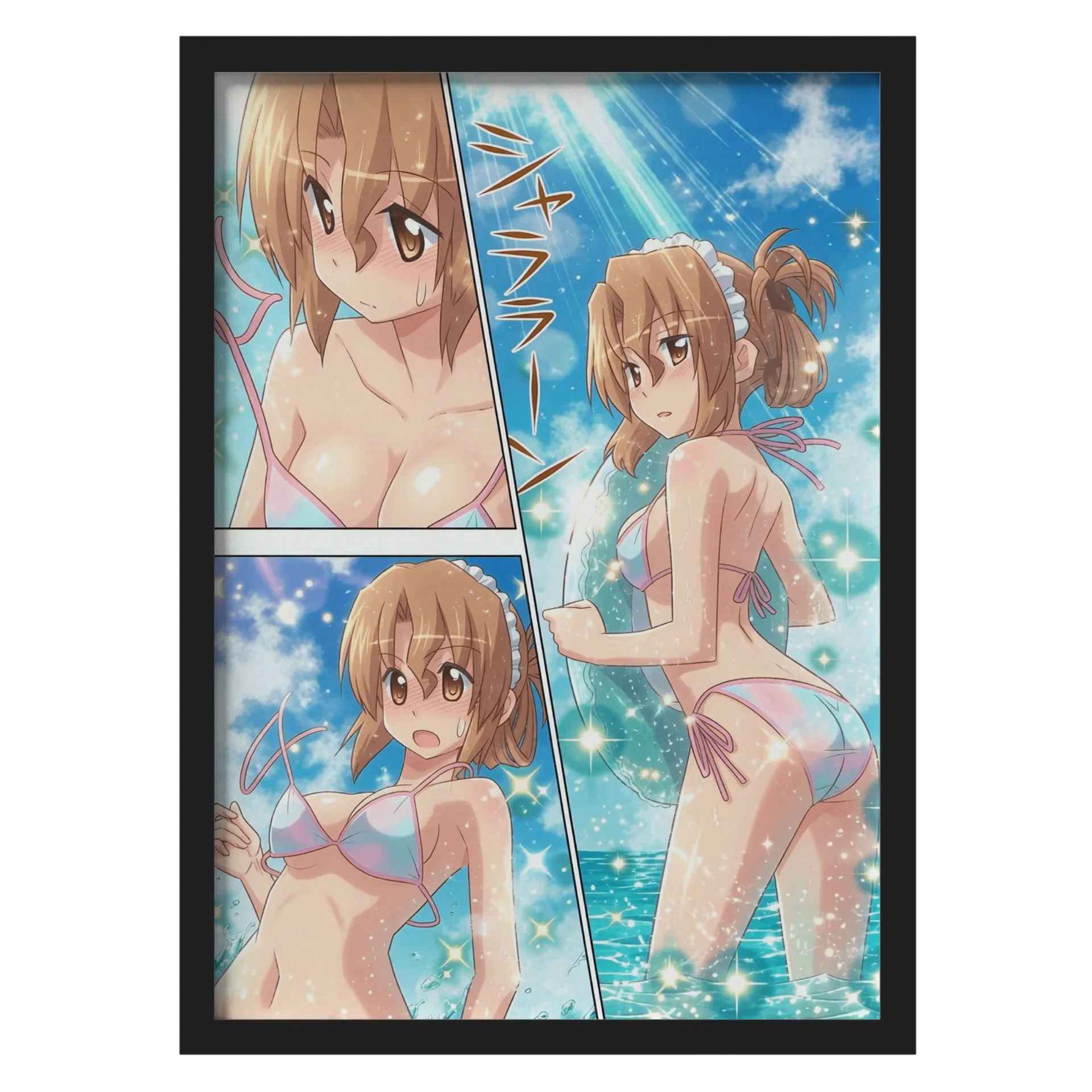 Quadro A3 personalizado Com Vidro de Mbskakashixit — imagem 1 de 3