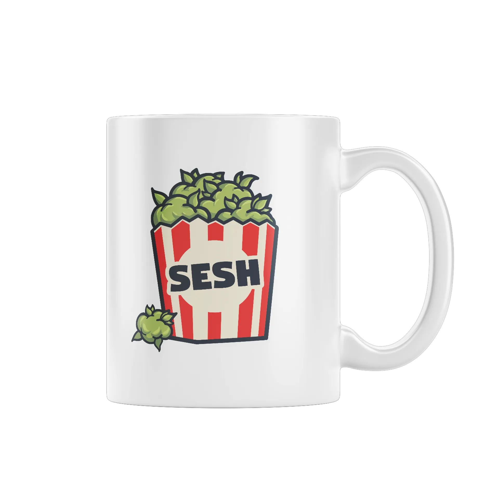 Caneca Porcelana Pipoca SESH 325ml - Imagem 1