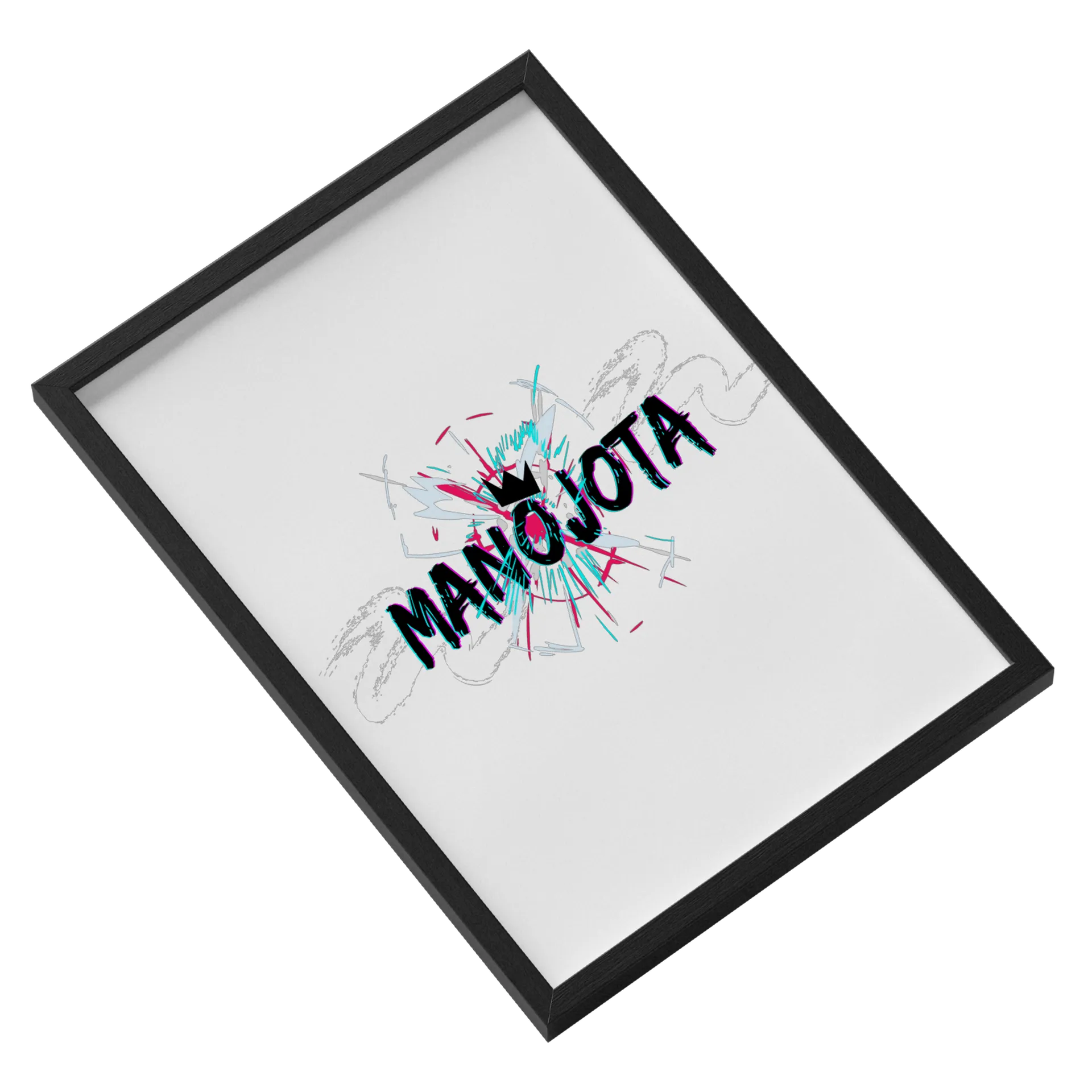 Quadro Com Vidro Manojota de Manojota — imagem 2 de 3